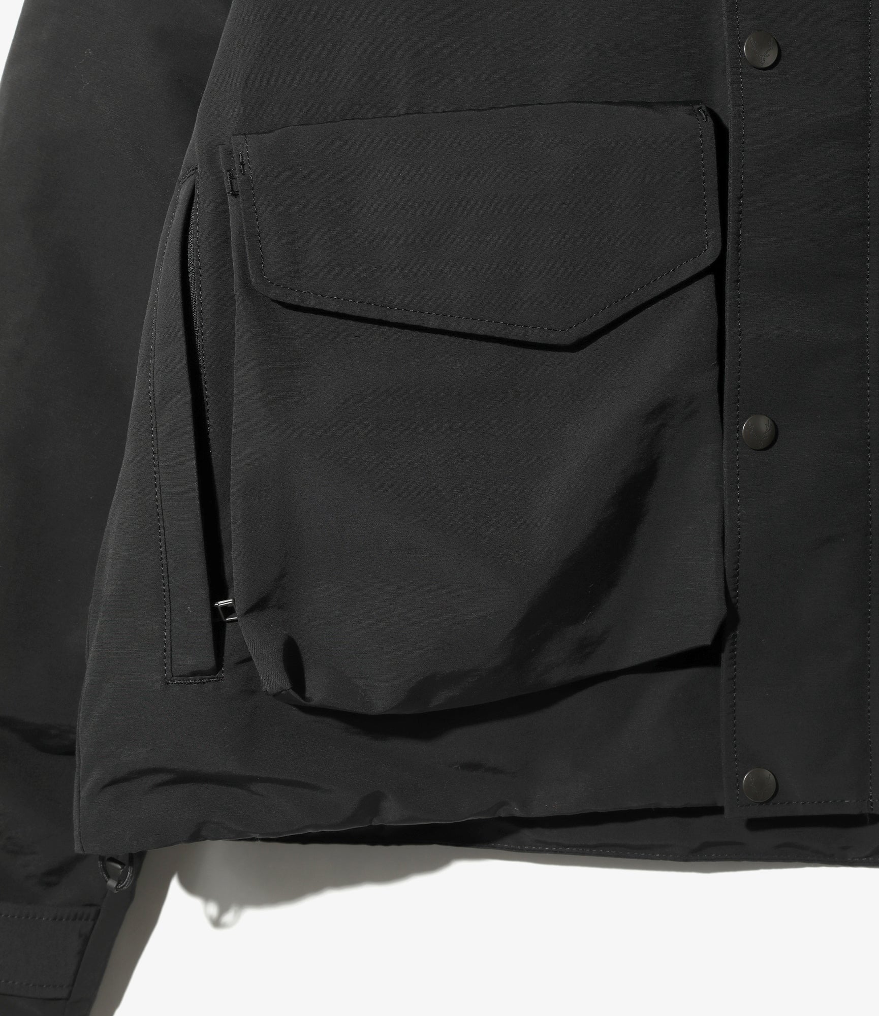 Snow Trek Jacket - Black - C/N Grosgrain