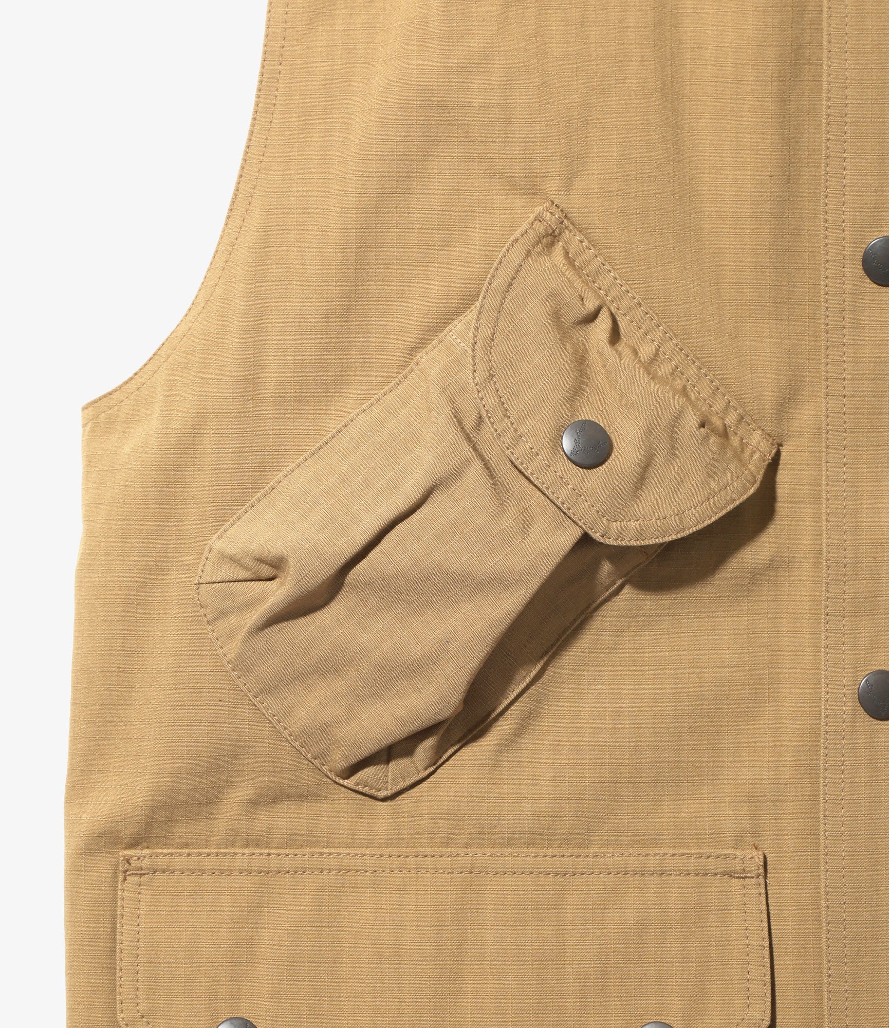 Carmel Vest - Khaki - C/N Ripstop / Cordura