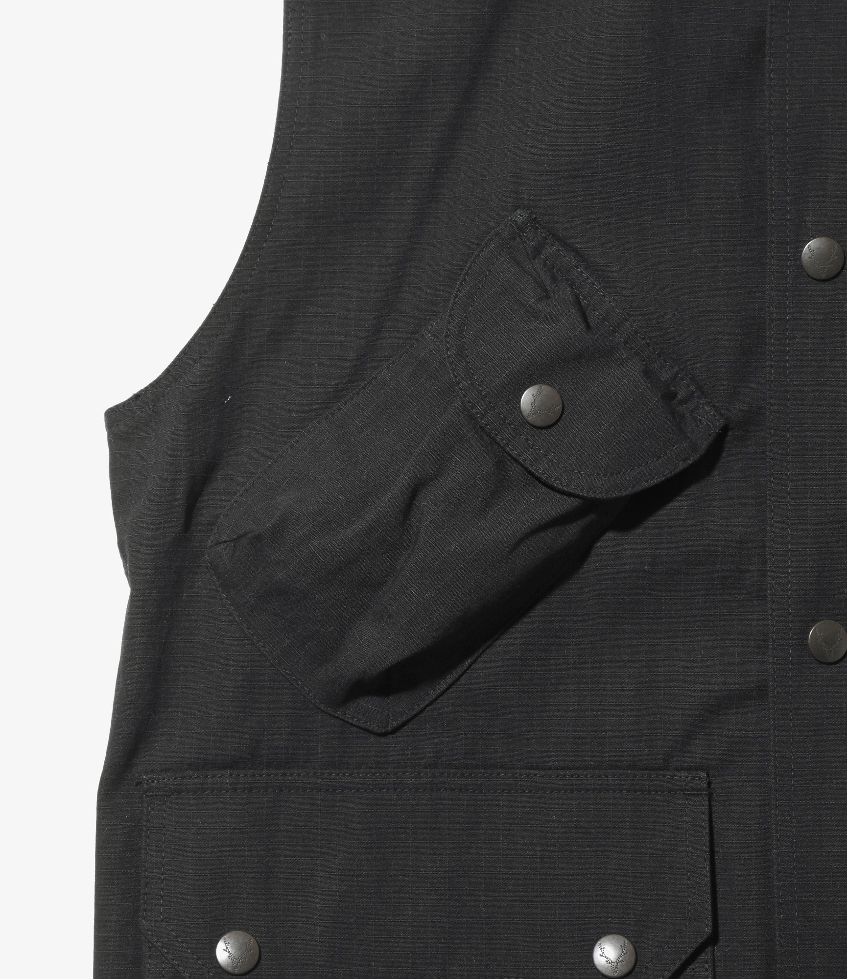 Carmel Vest - Black - C/N Ripstop / Cordura