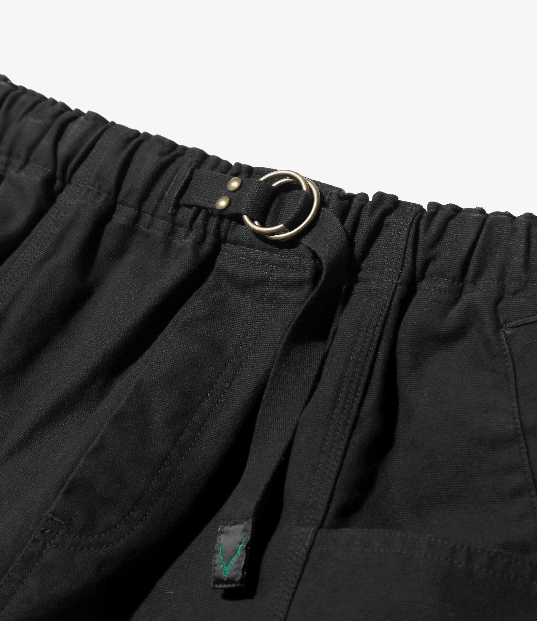 Belted C.S. Pant - Black - 11.5oz Cotton Canvas