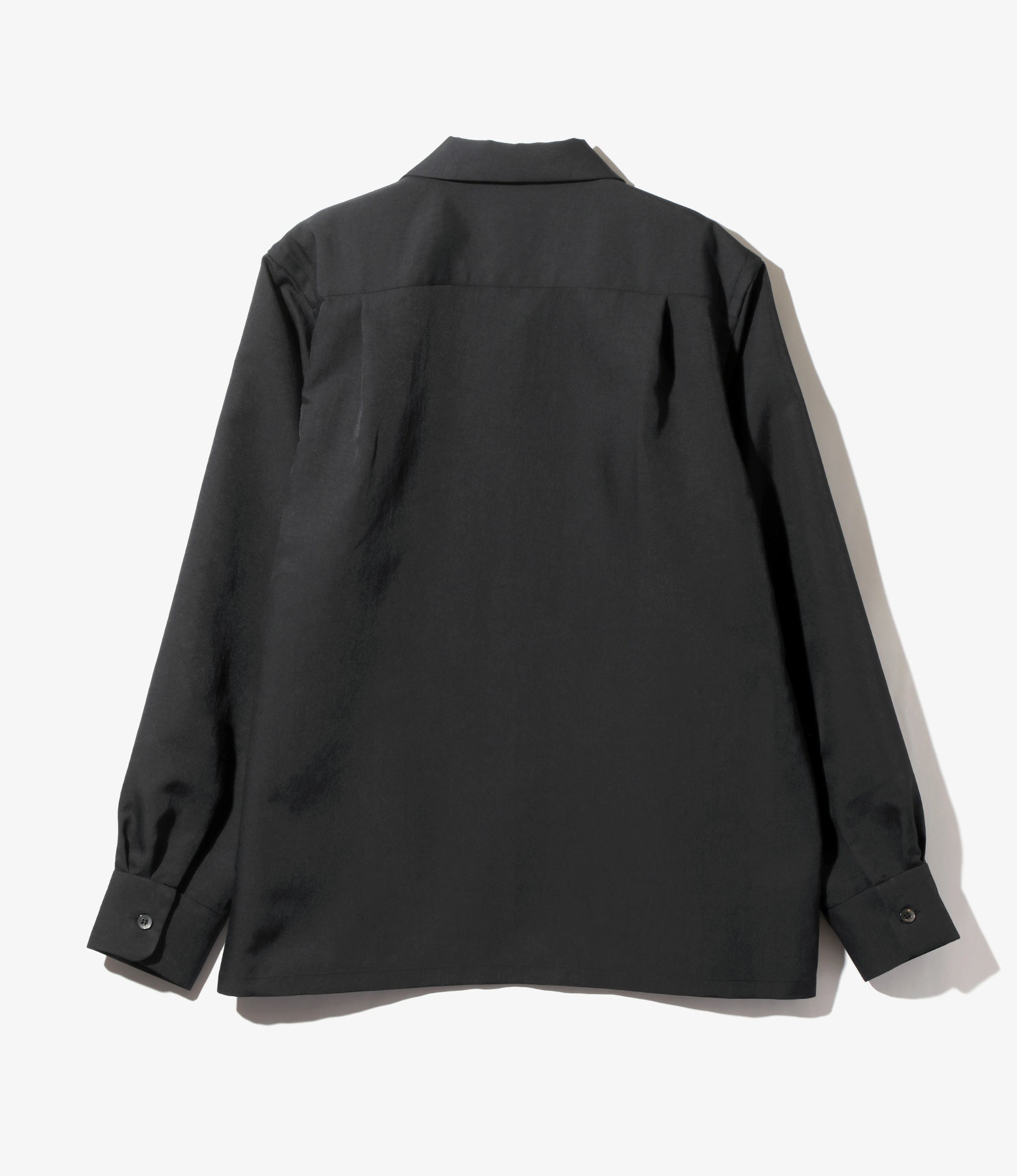 One-Up Shirt - Black - Poly Twill