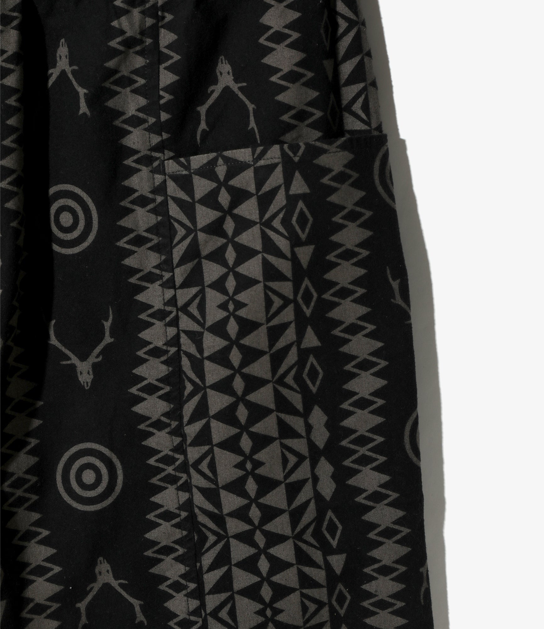 Army String Pant - Skull & Target - Flannel Cloth / Printed