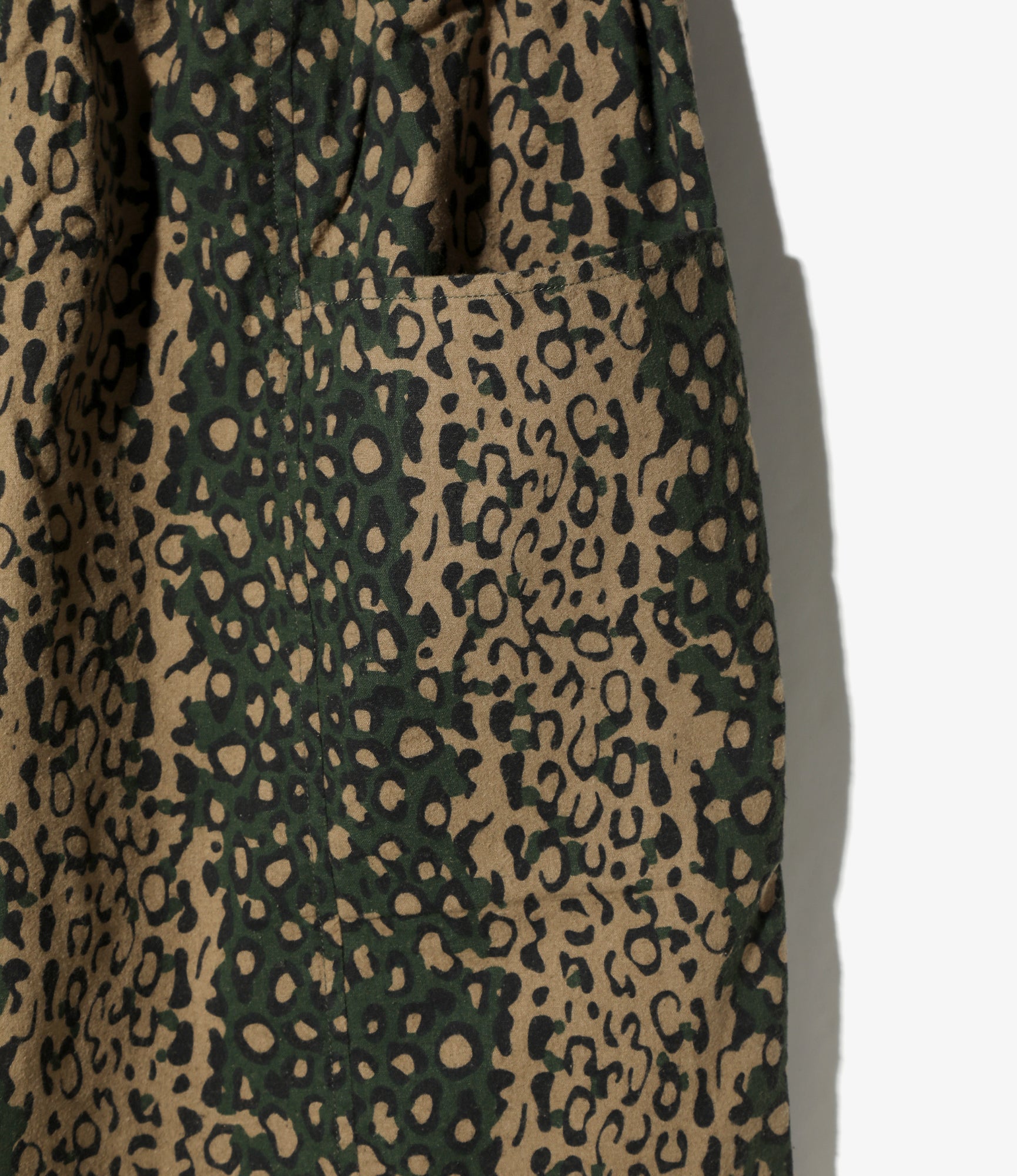 Army String Pant - Leopard - Flannel Cloth / Printed