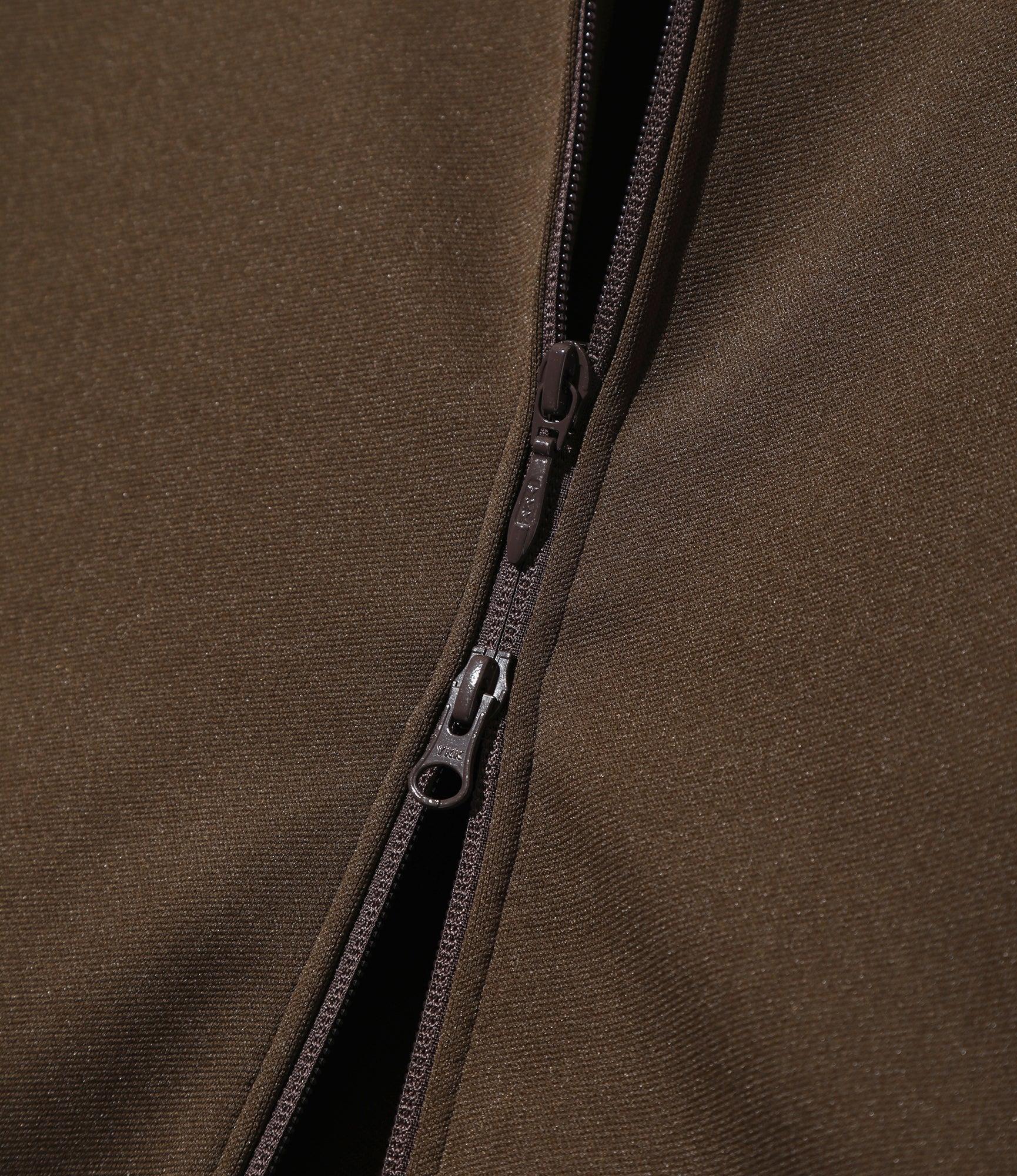 Trainer Jacket - Brown - Poly Smooth