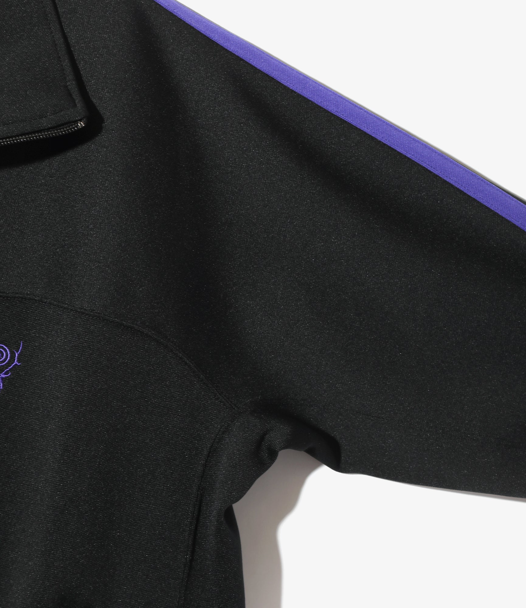 Trainer Jacket - Black - Poly Smooth