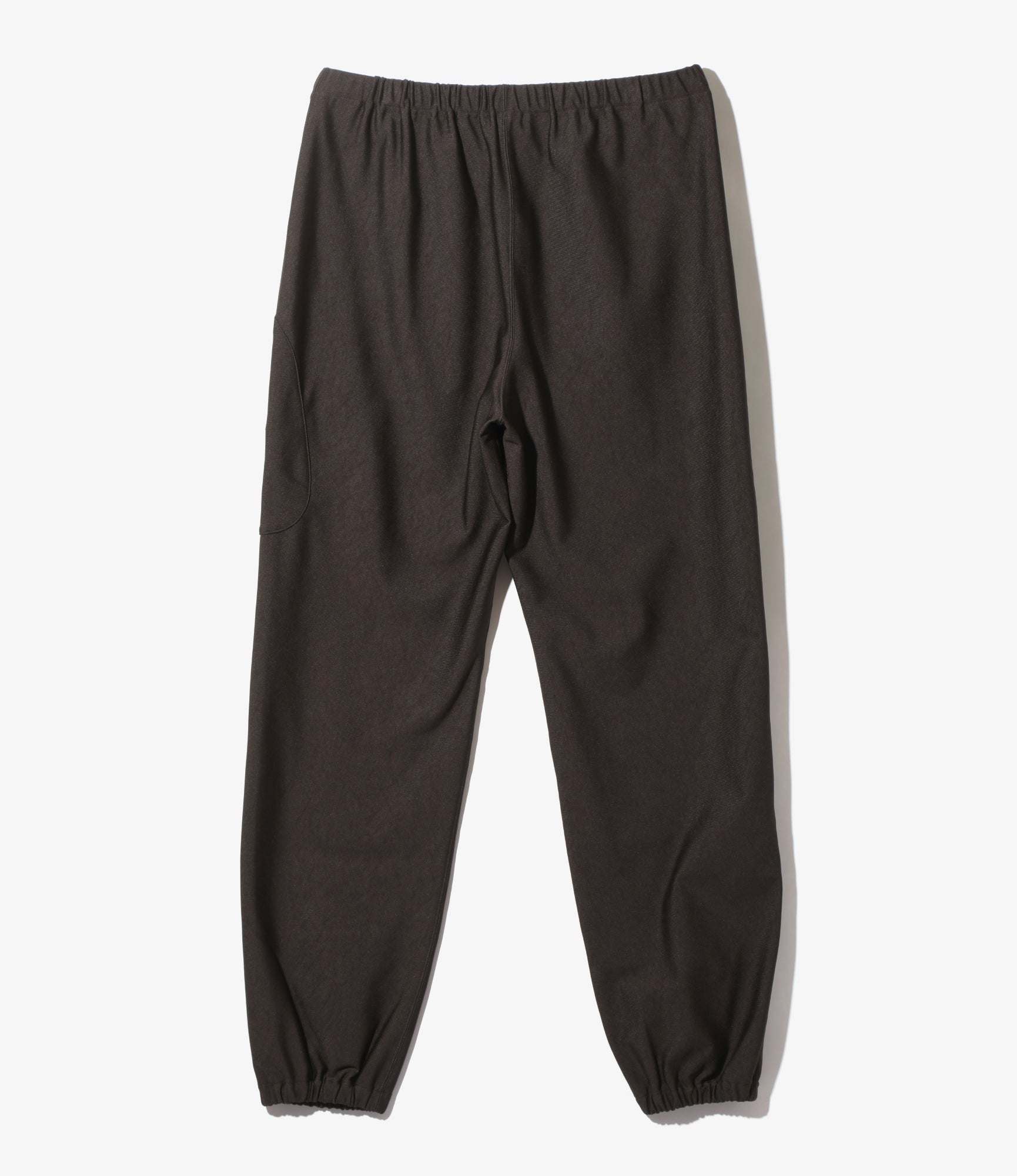 Scouting Sweat Pant - Brown - N/PE/PU Tricot Jersey