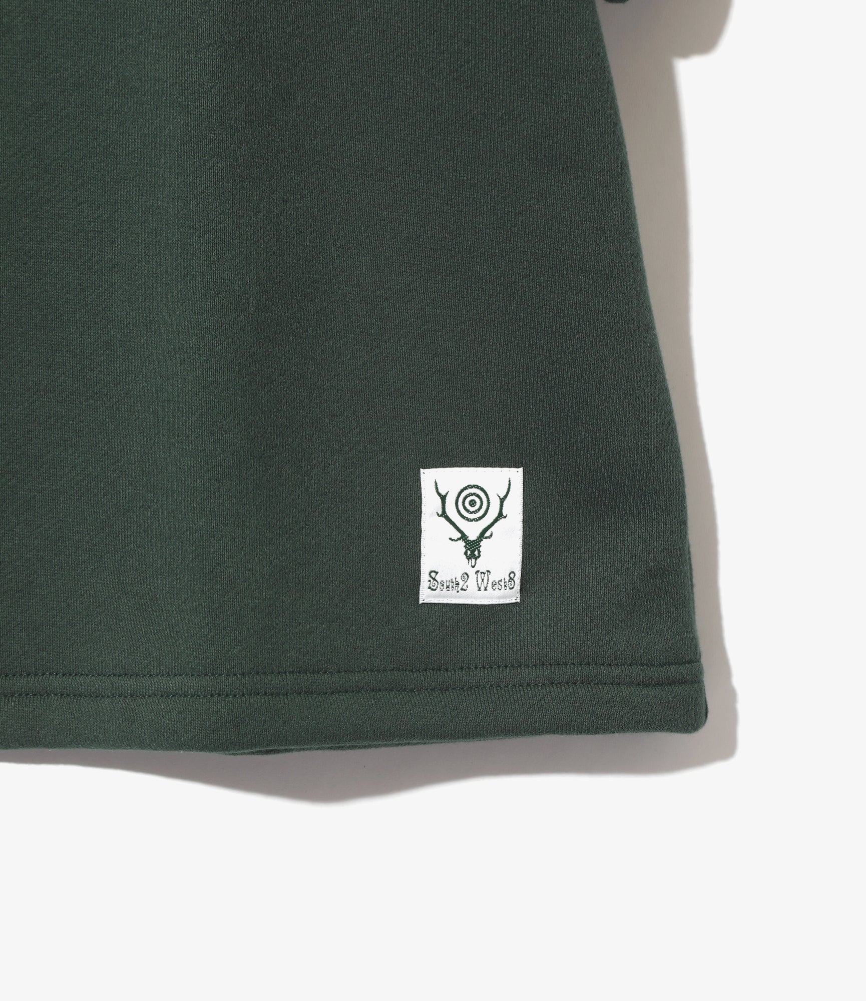 Hockey Tee - Green - Cotton French Terry