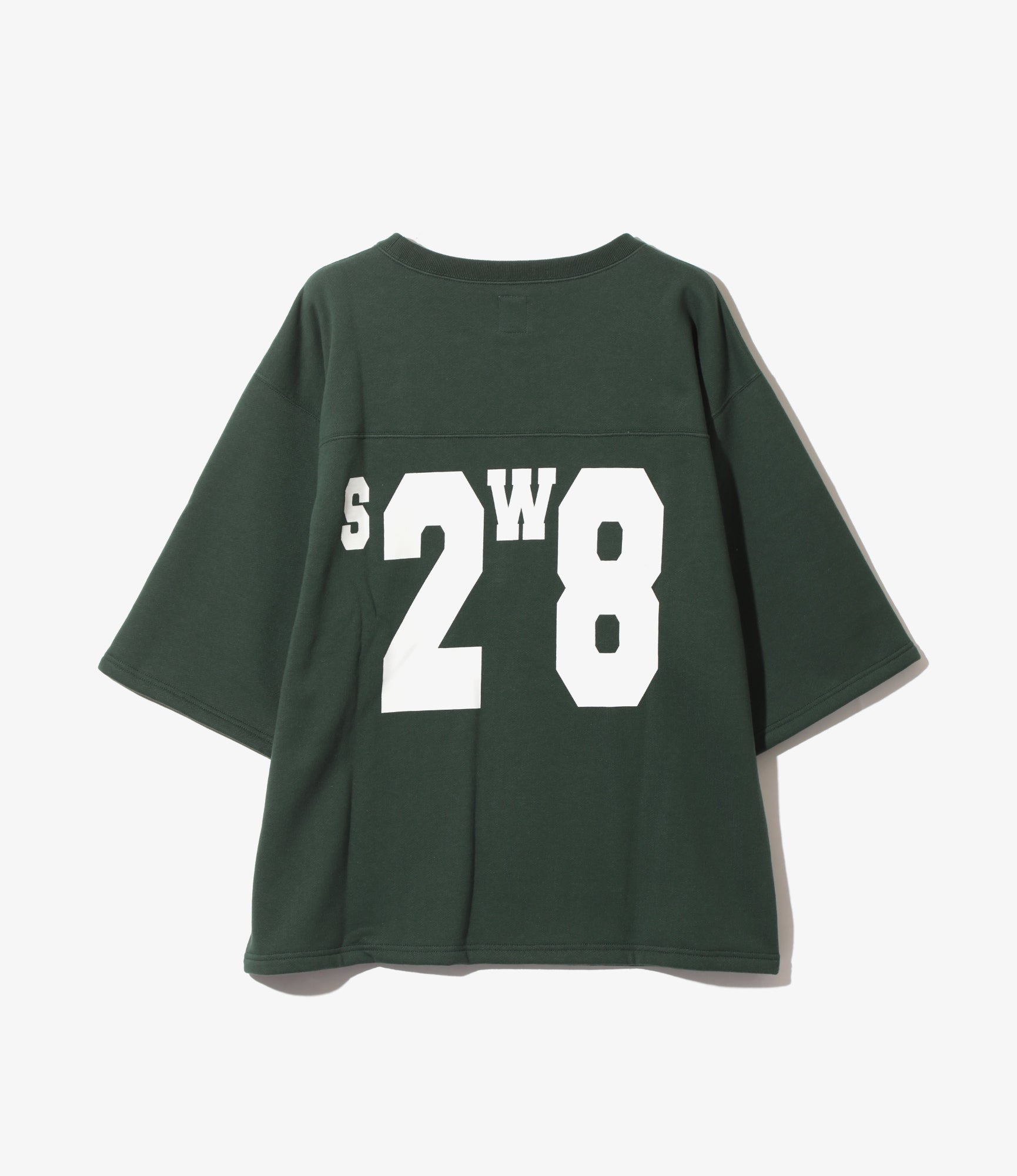 Hockey Tee - Green - Cotton French Terry