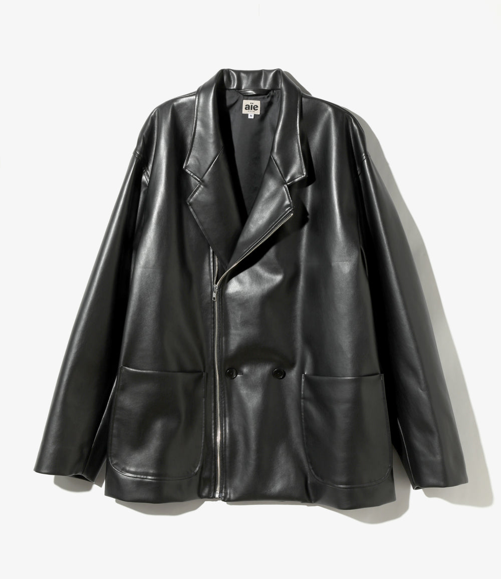 EZ Jacket - Charcoal - Cotton Gabardine | Nepenthes New York 