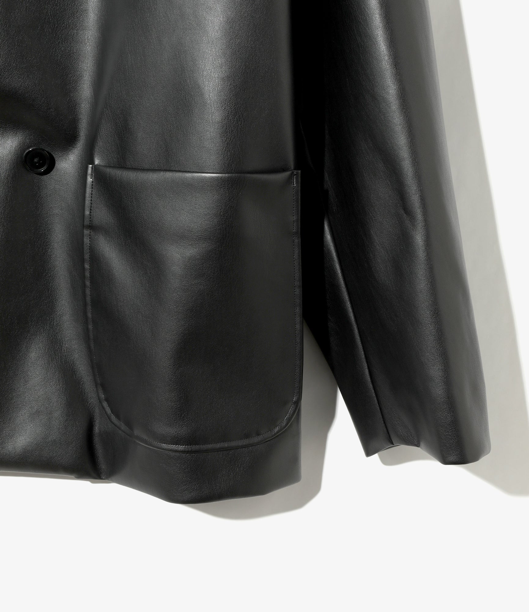 EZ Jacket - Black - Synthetic Leather