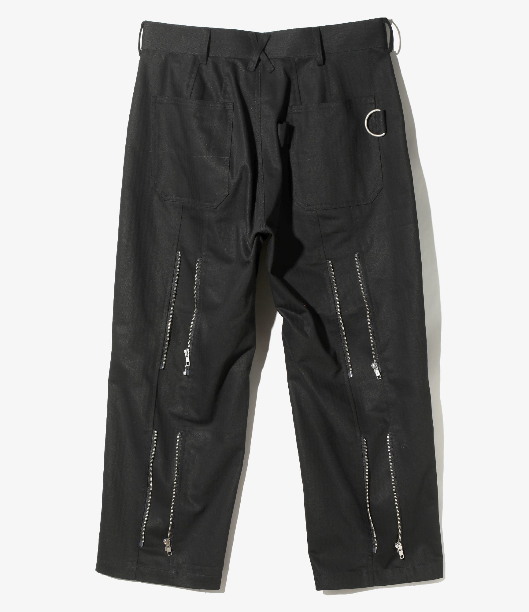 PTB Pant - Black - Cotton Herringbone Twill