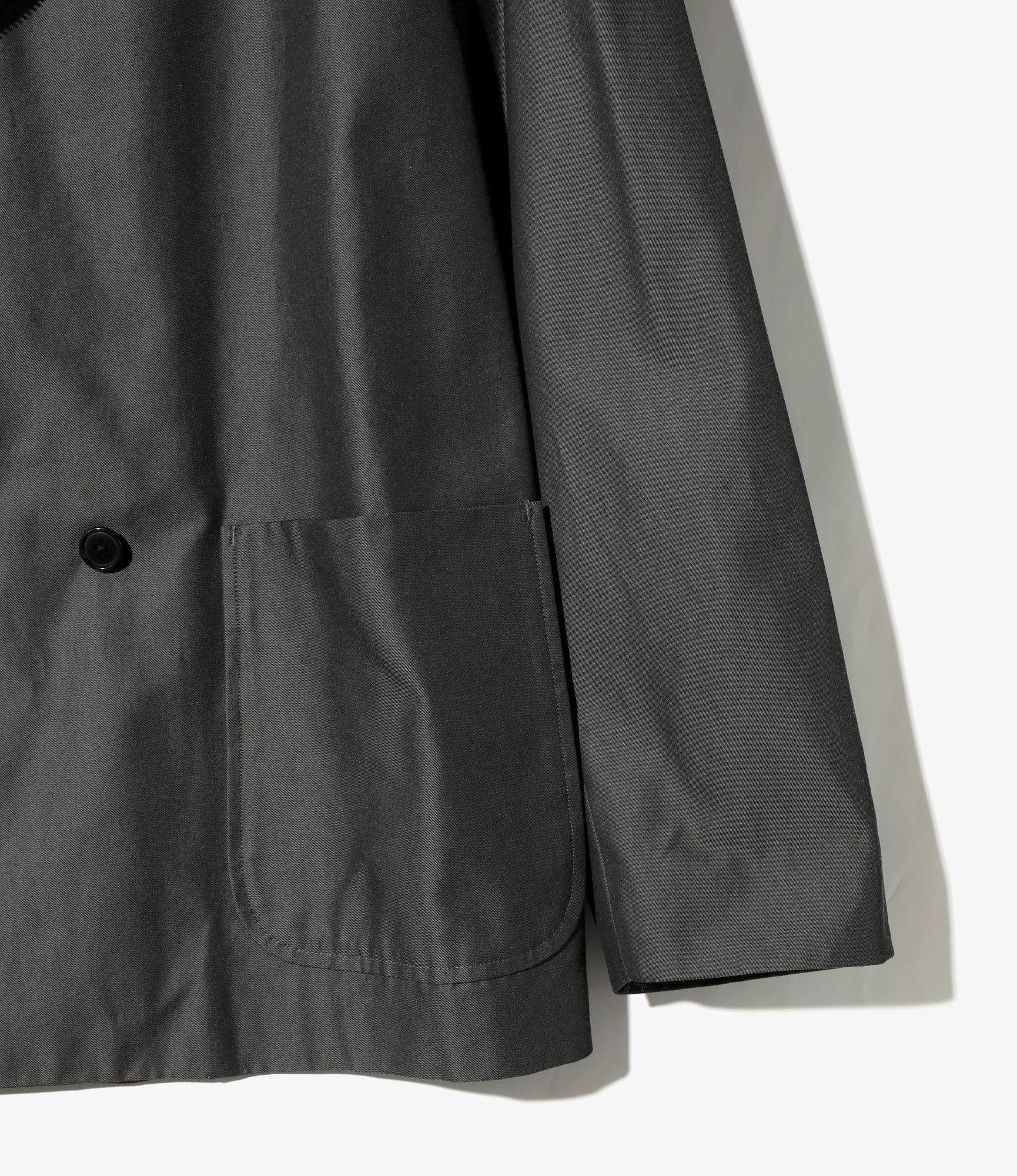 EZ Jacket - Charcoal - Cotton Gabardine