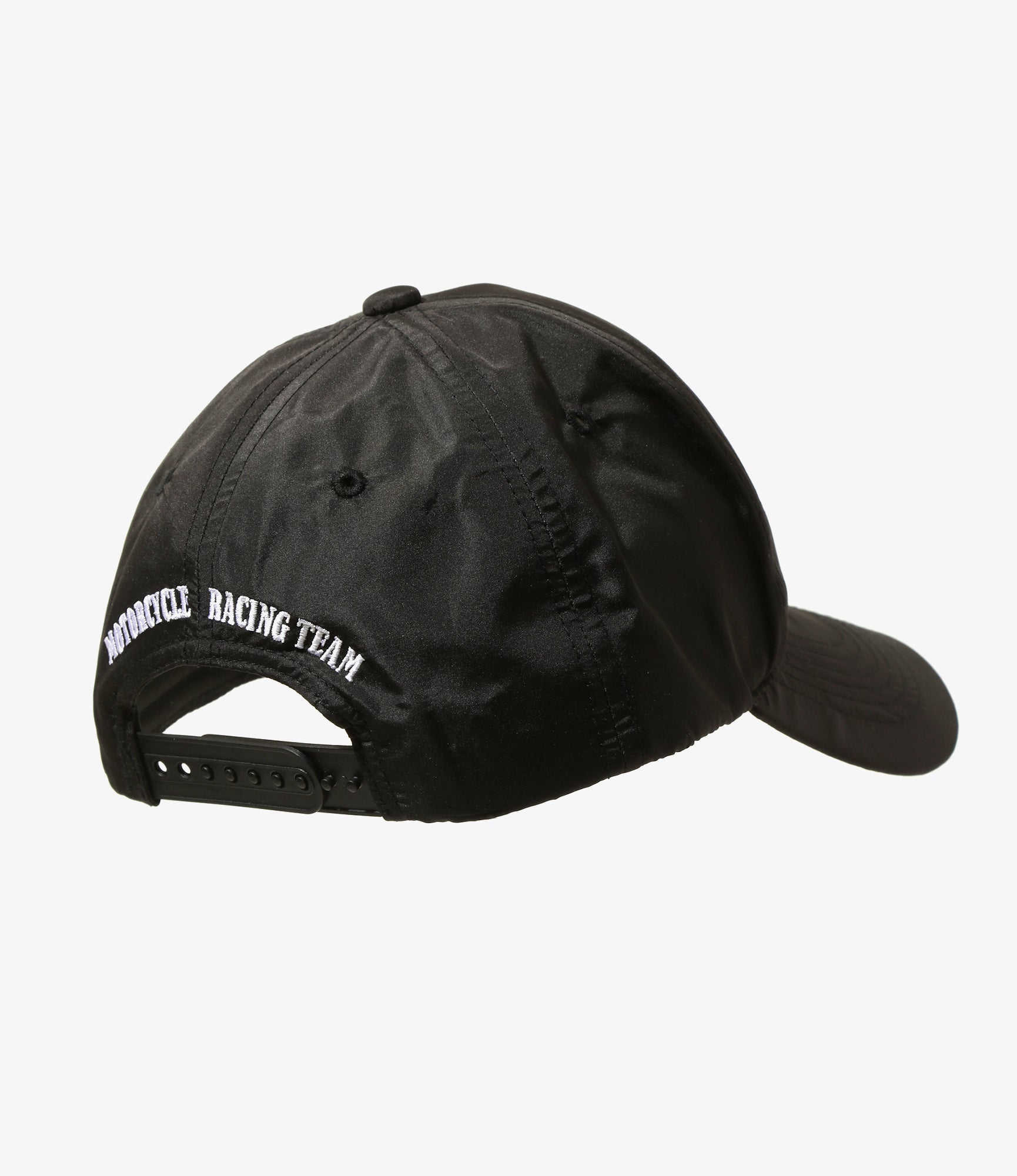 L.P. Racing Cap - Black - Poly Taffeta