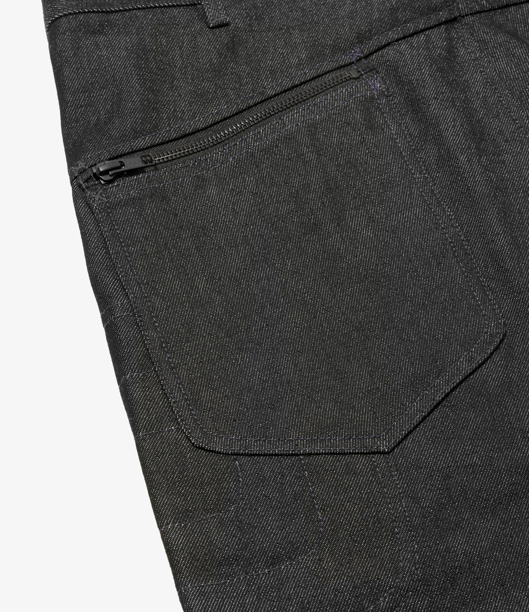 Motor Cycle Pant - Black - 13.5oz Denim