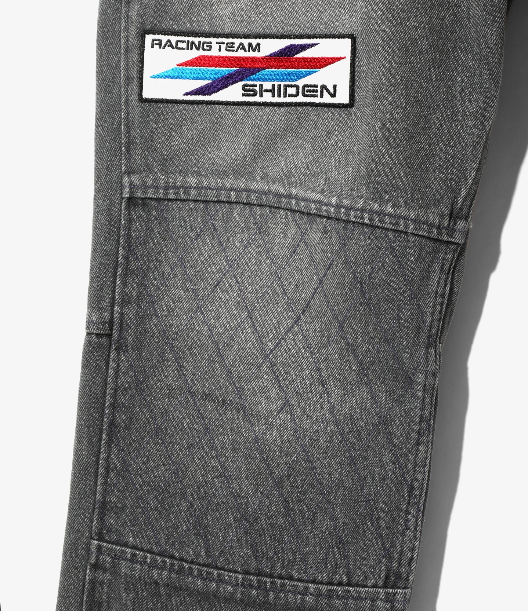 Motor Cycle Pant - Black - 13.5oz Denim, Vintage