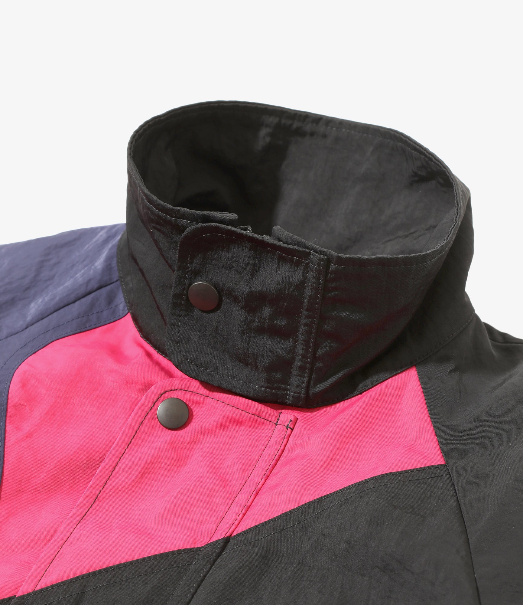 Multi Color Jacket - Black/Purple/Pink - Nylon Sateen