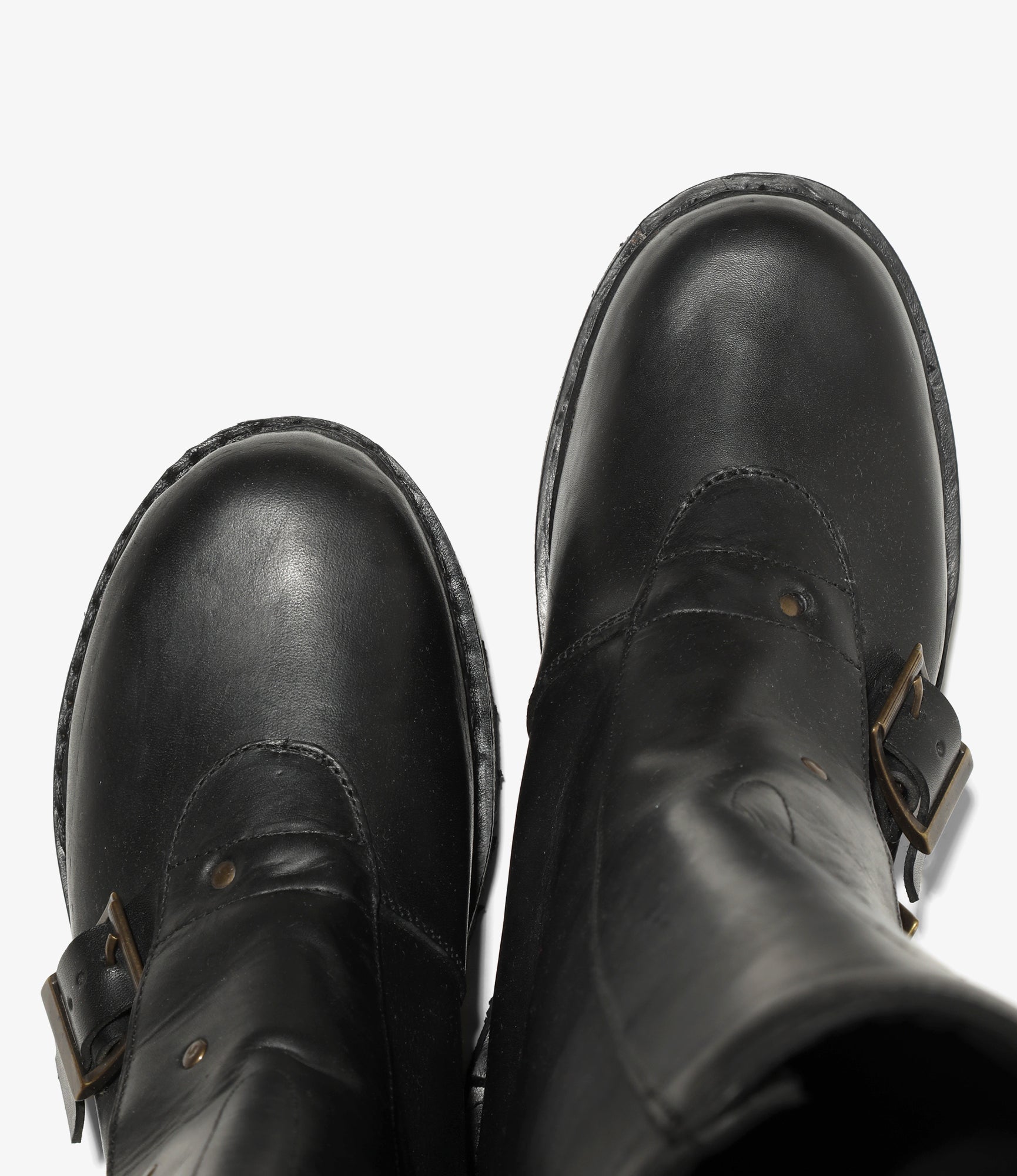 5 Straps Moto Boot