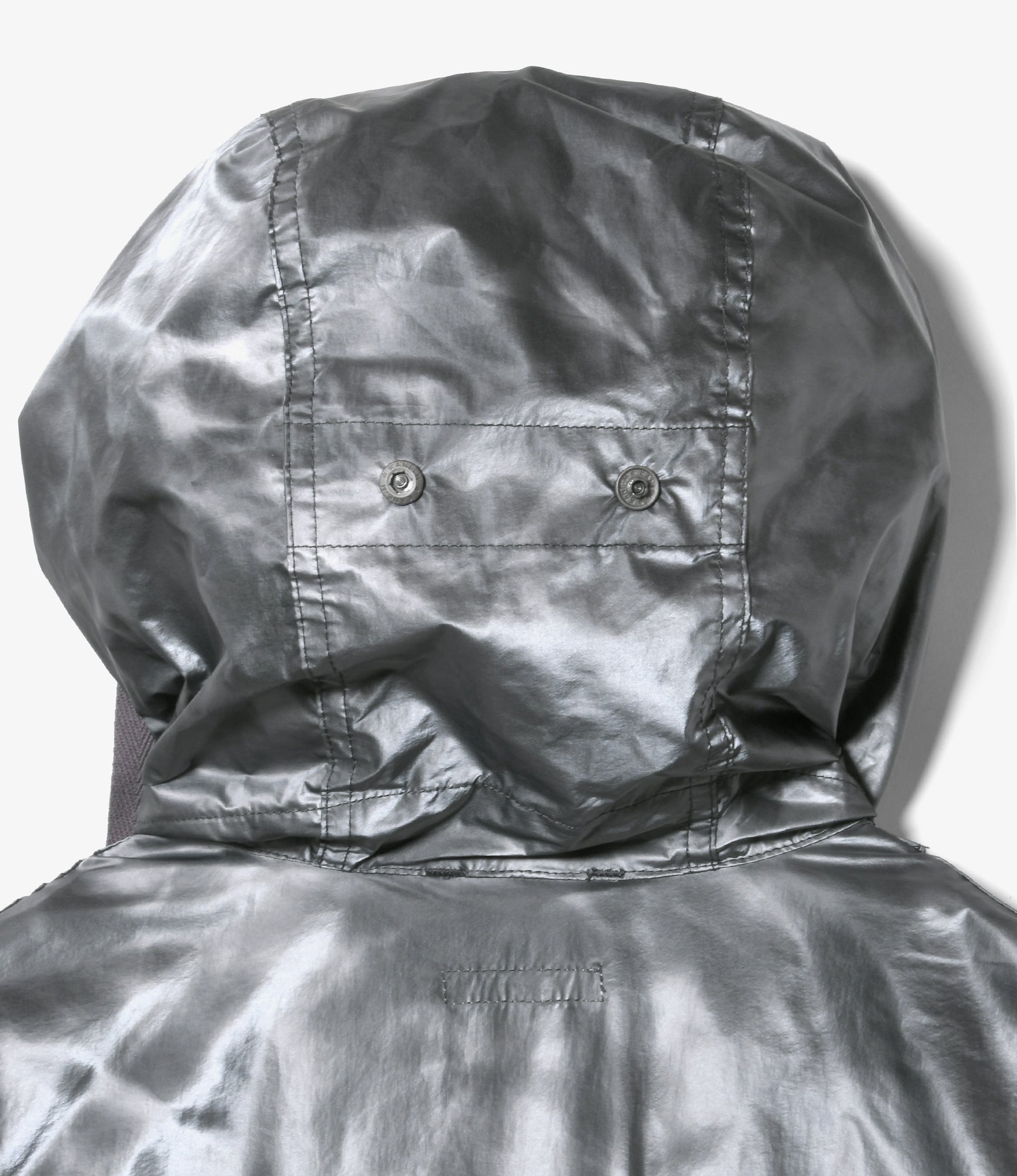 Field Vest - Silver Nylon Shadow Print