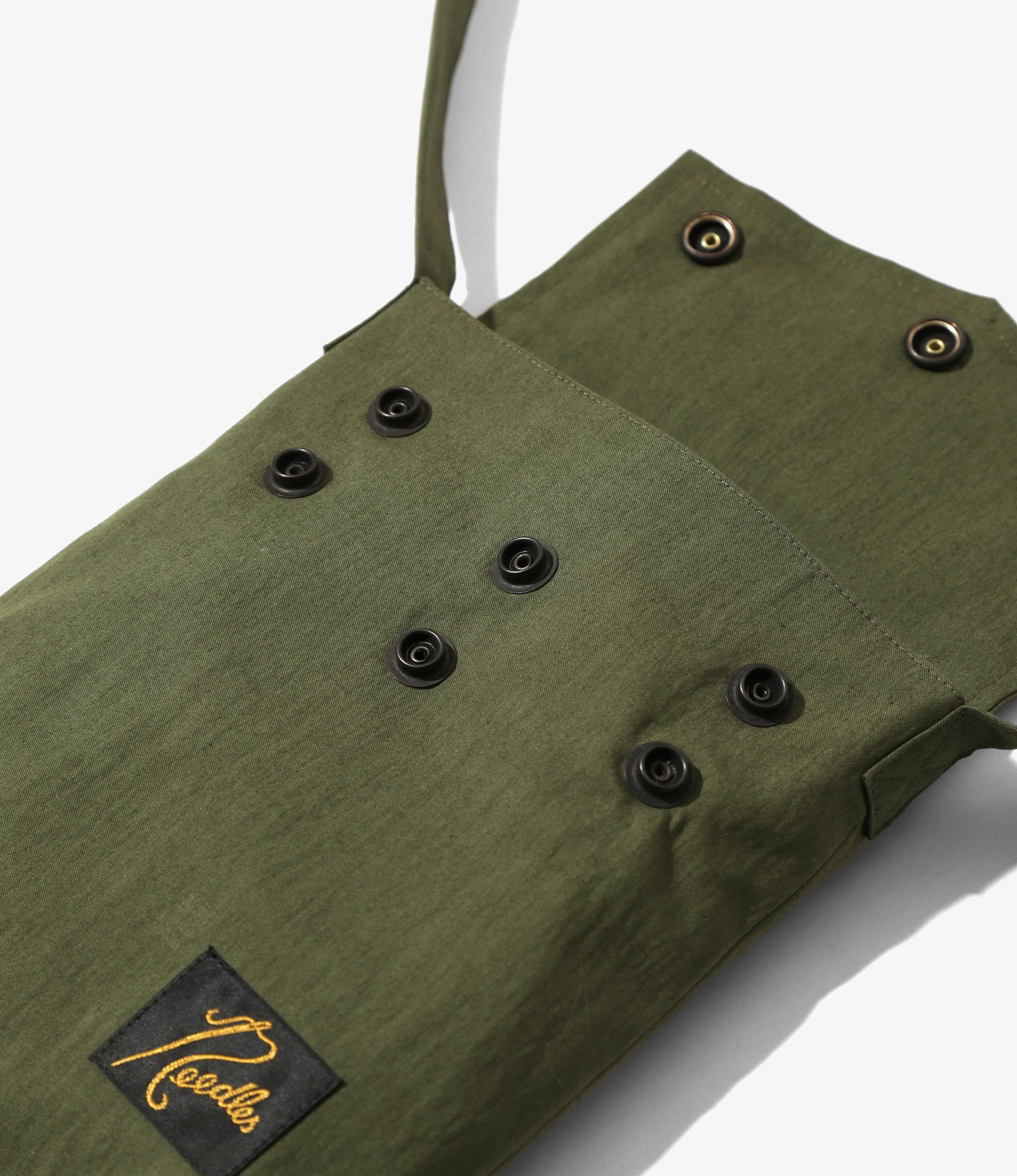 Flapped Bag - Olive - C/N Oxford