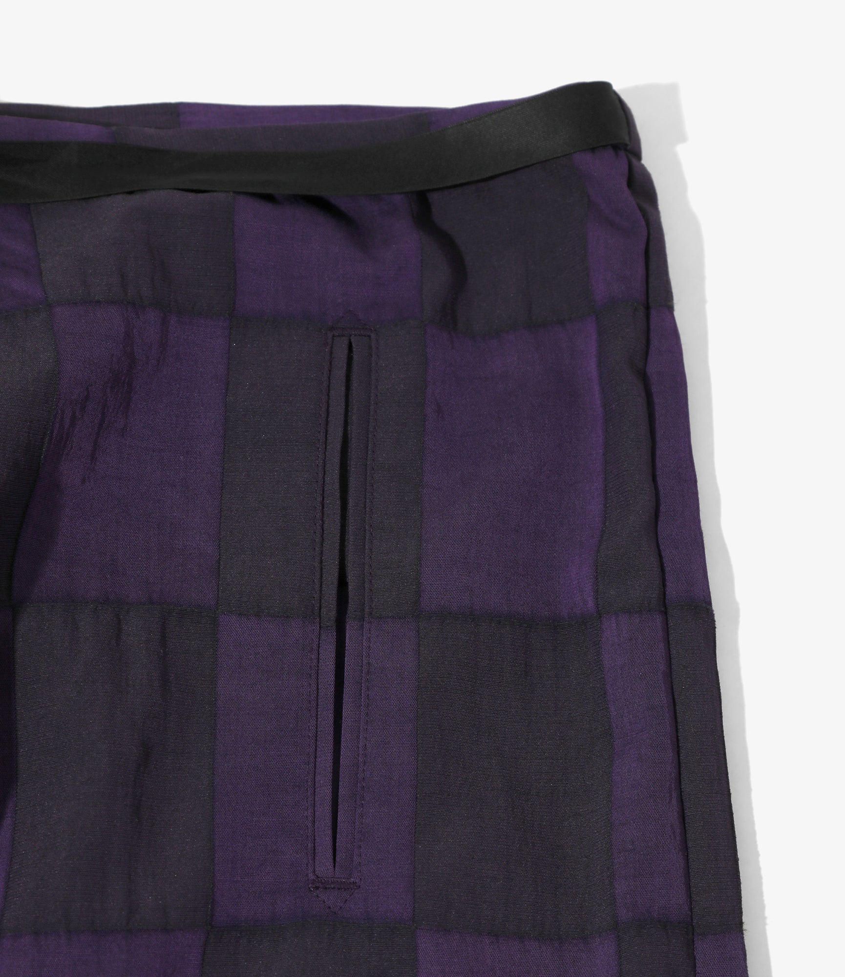 Hakama Pant - Purple - R/W Block Jacquard