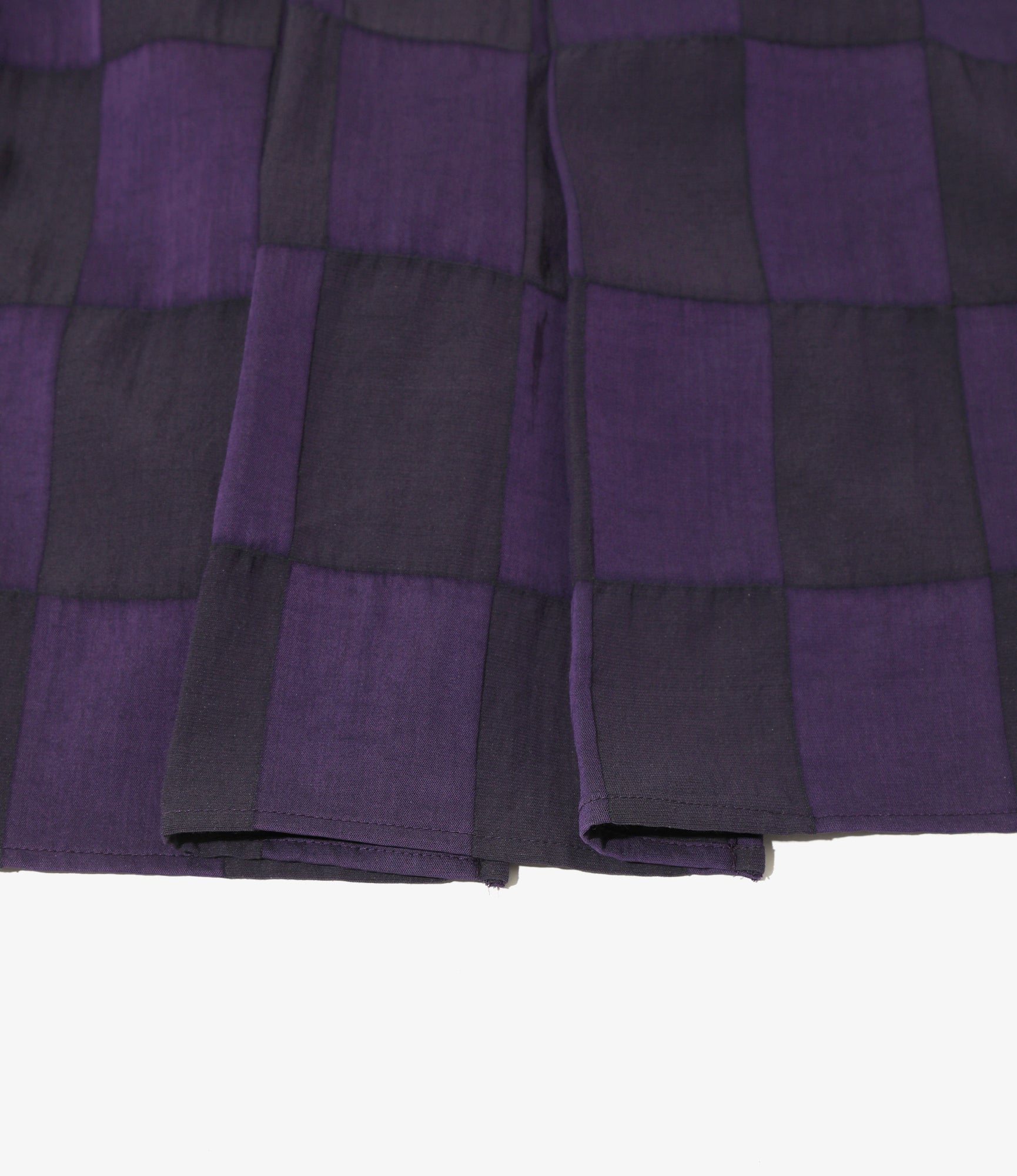 Hakama Pant - Purple - R/W Block Jacquard