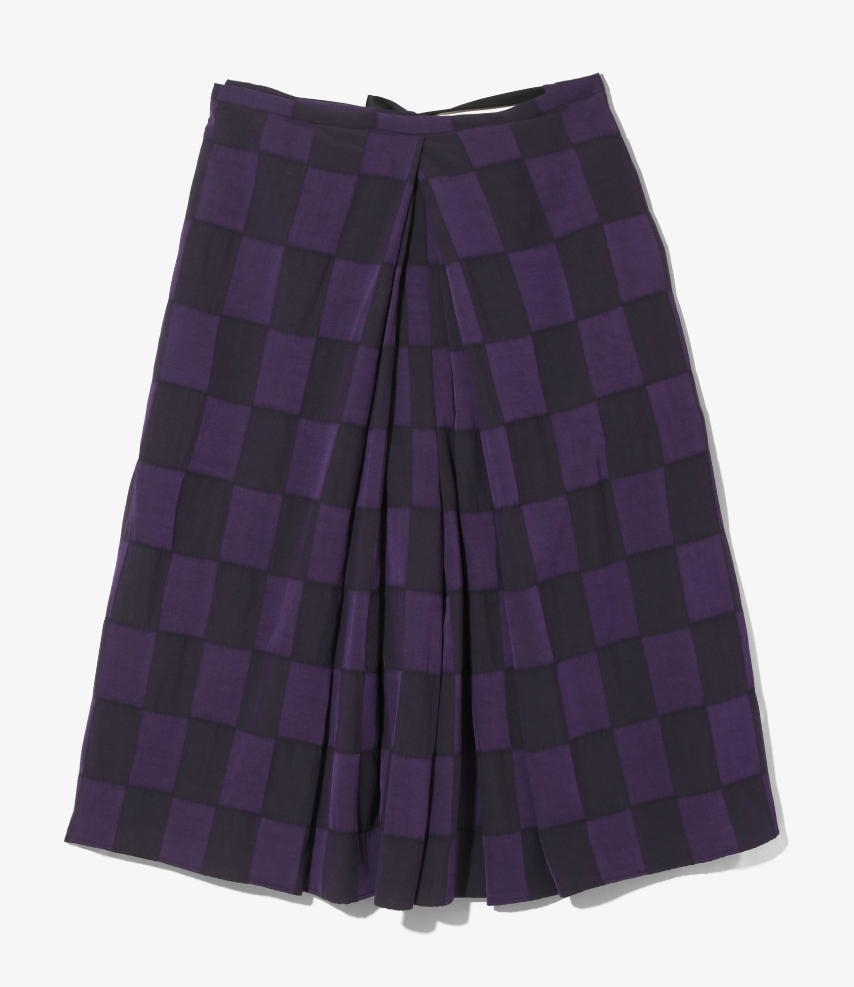 Hakama Pant - Purple - R/W Block Jacquard