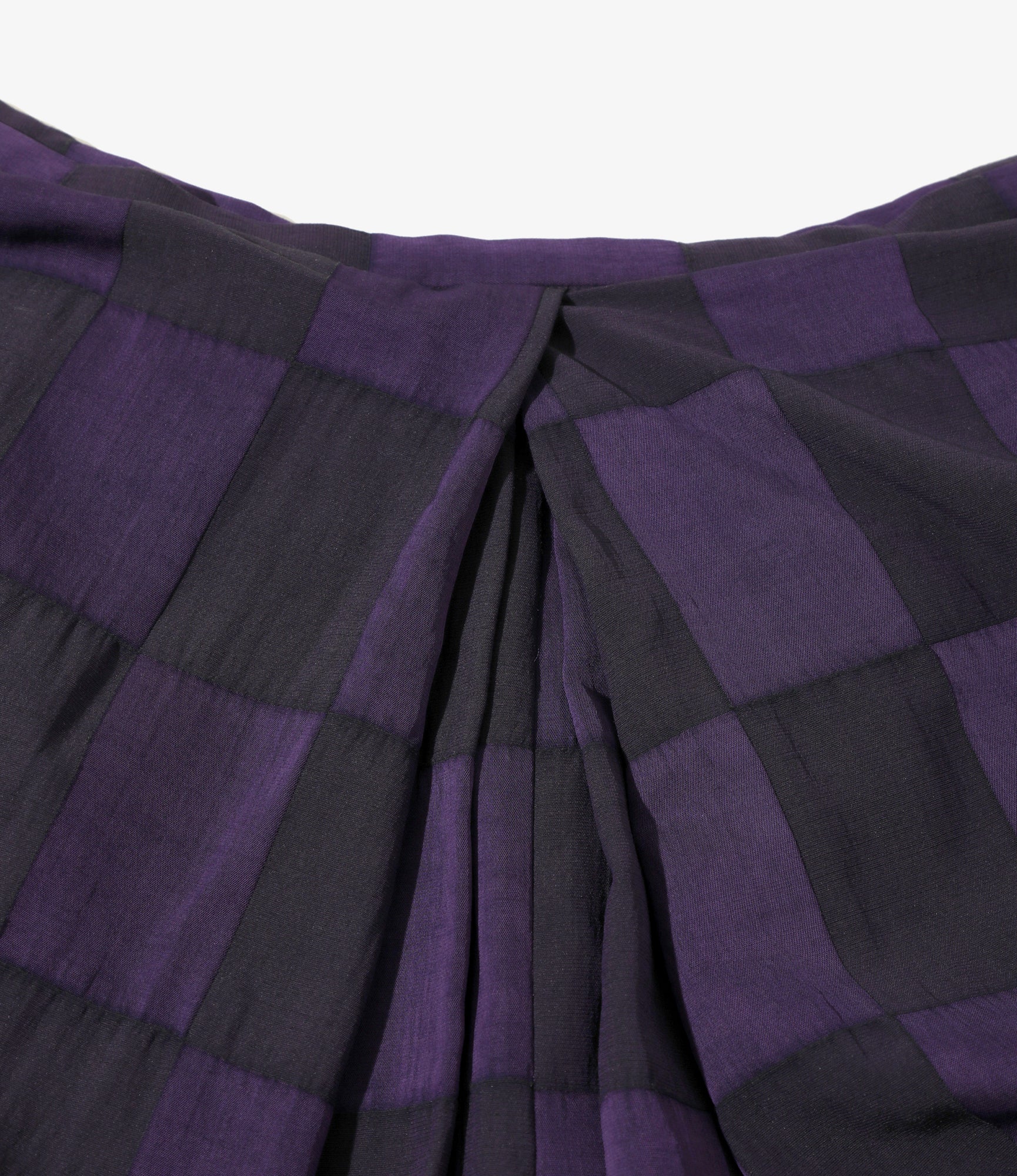 Hakama Pant - Purple - R/W Block Jacquard