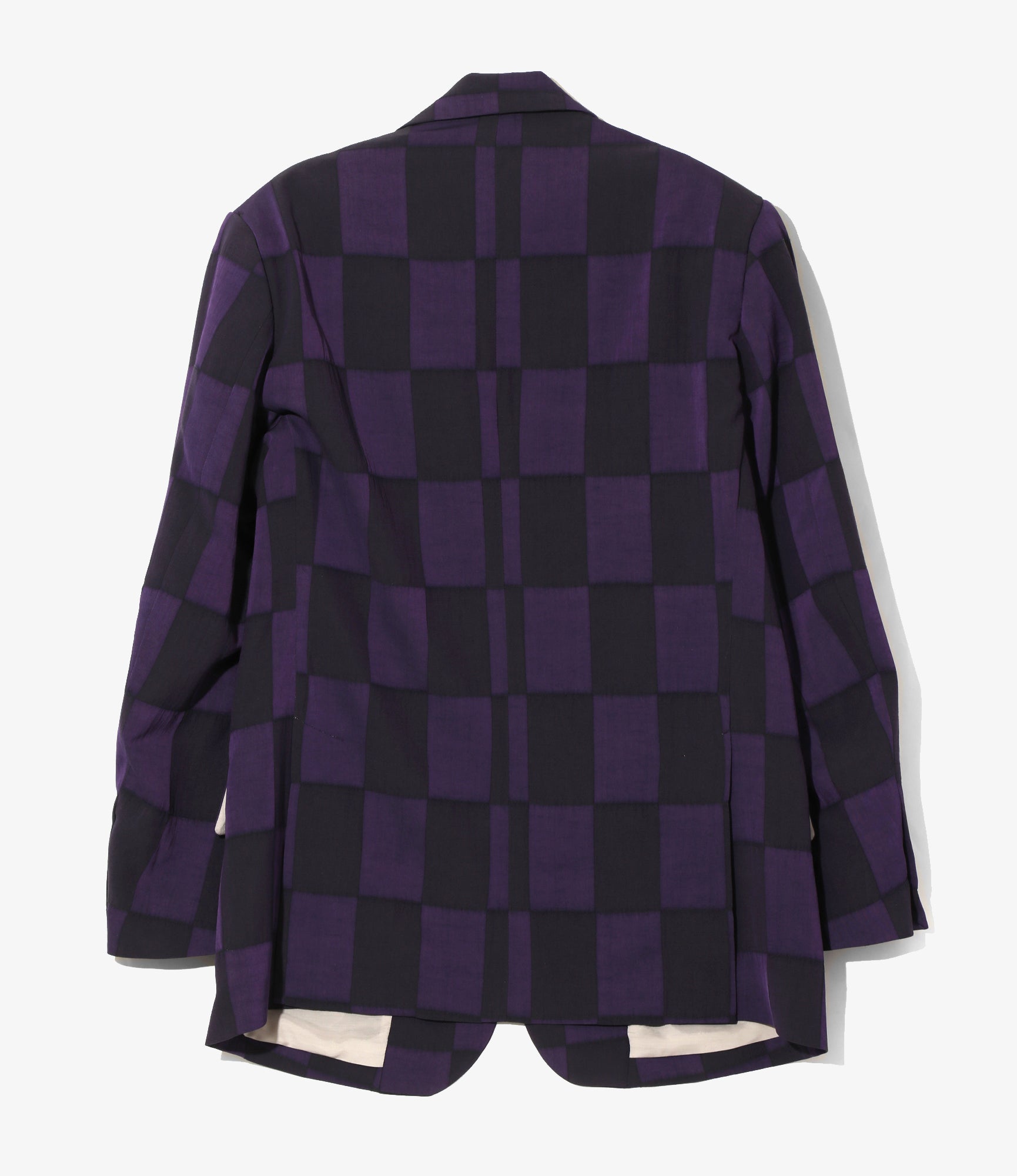 2B Jacket - Purple - R/W Block Jacquard