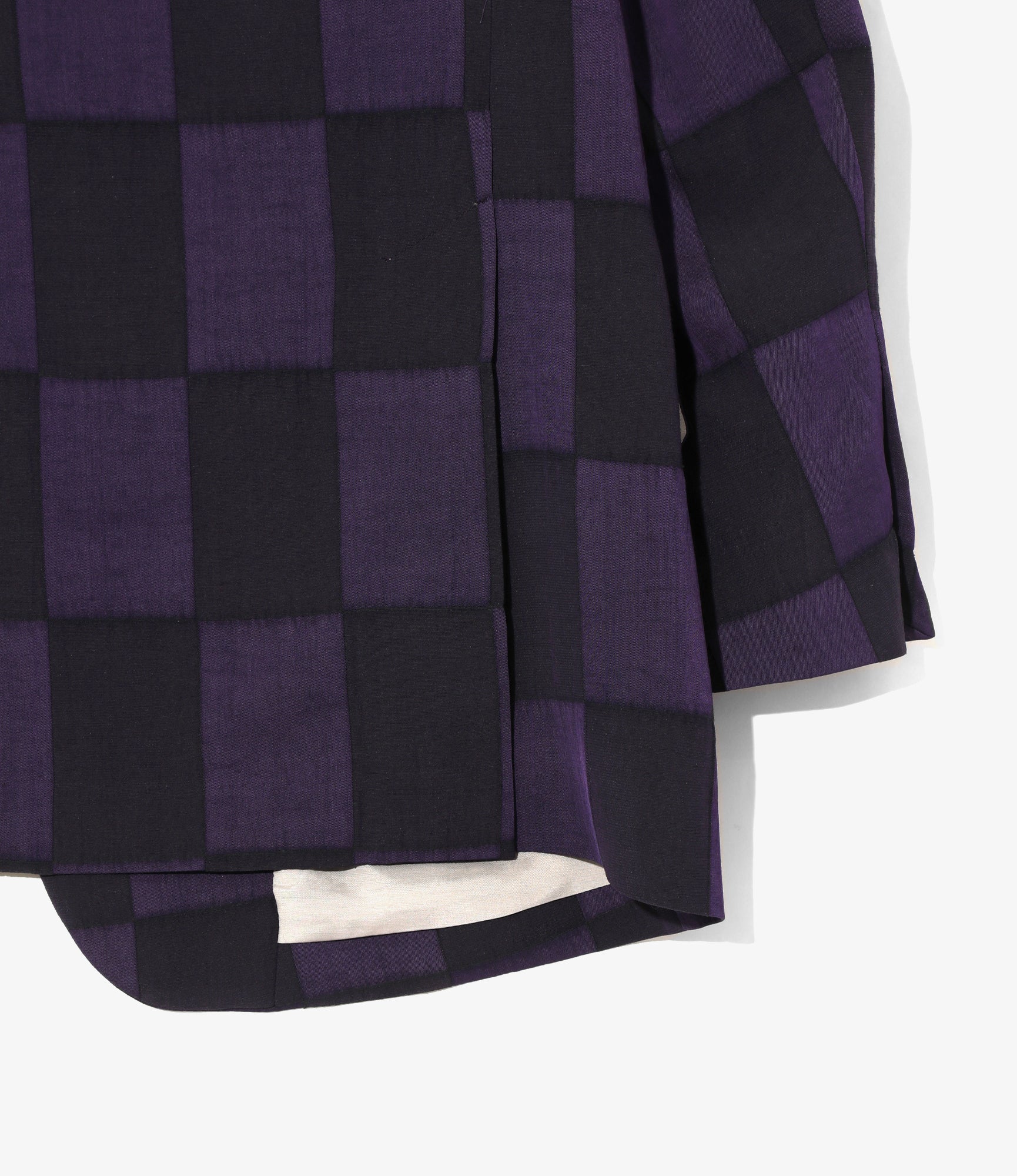 2B Jacket - Purple - R/W Block Jacquard