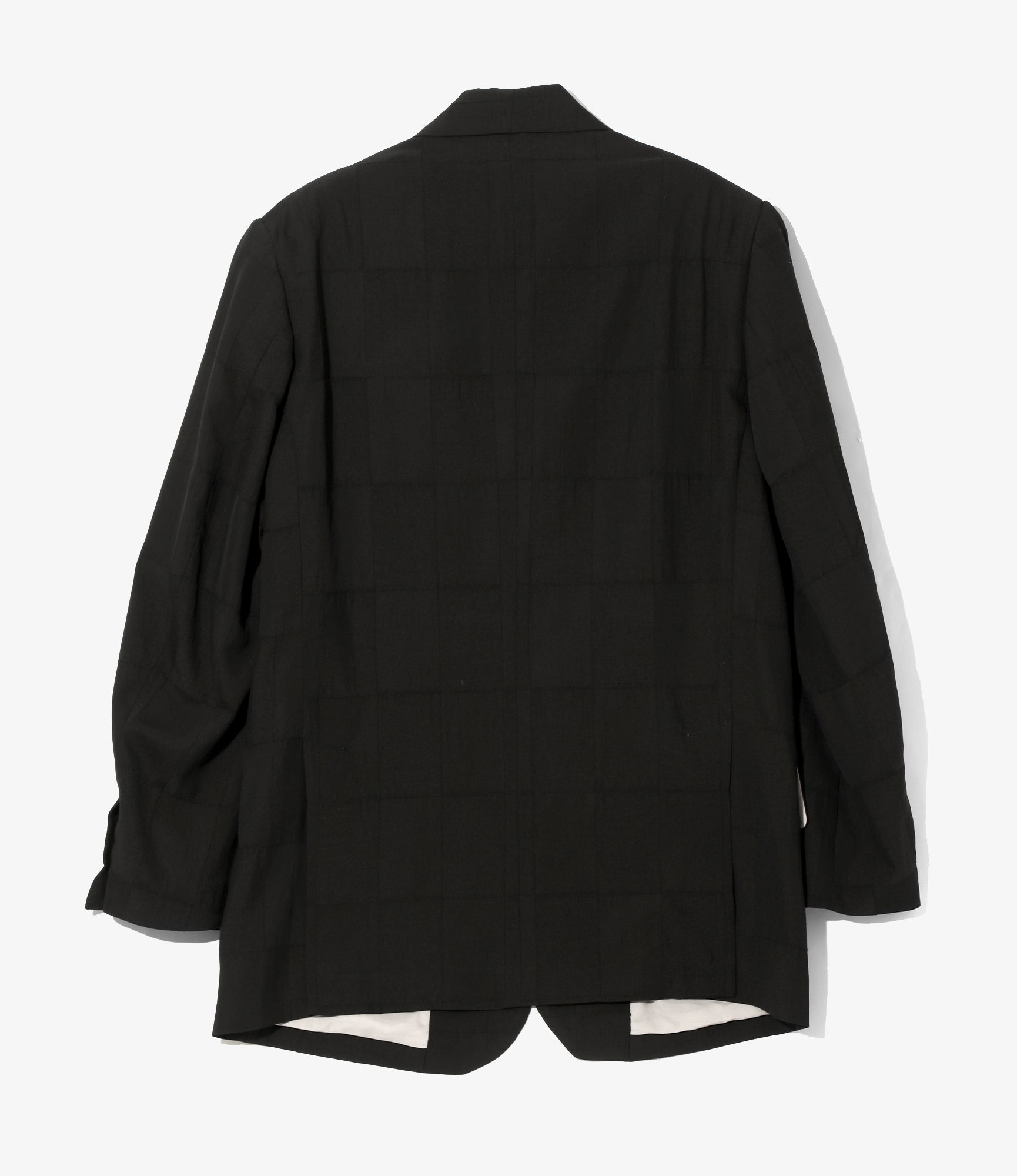 2B Jacket - Black - R/W Block Jacquard