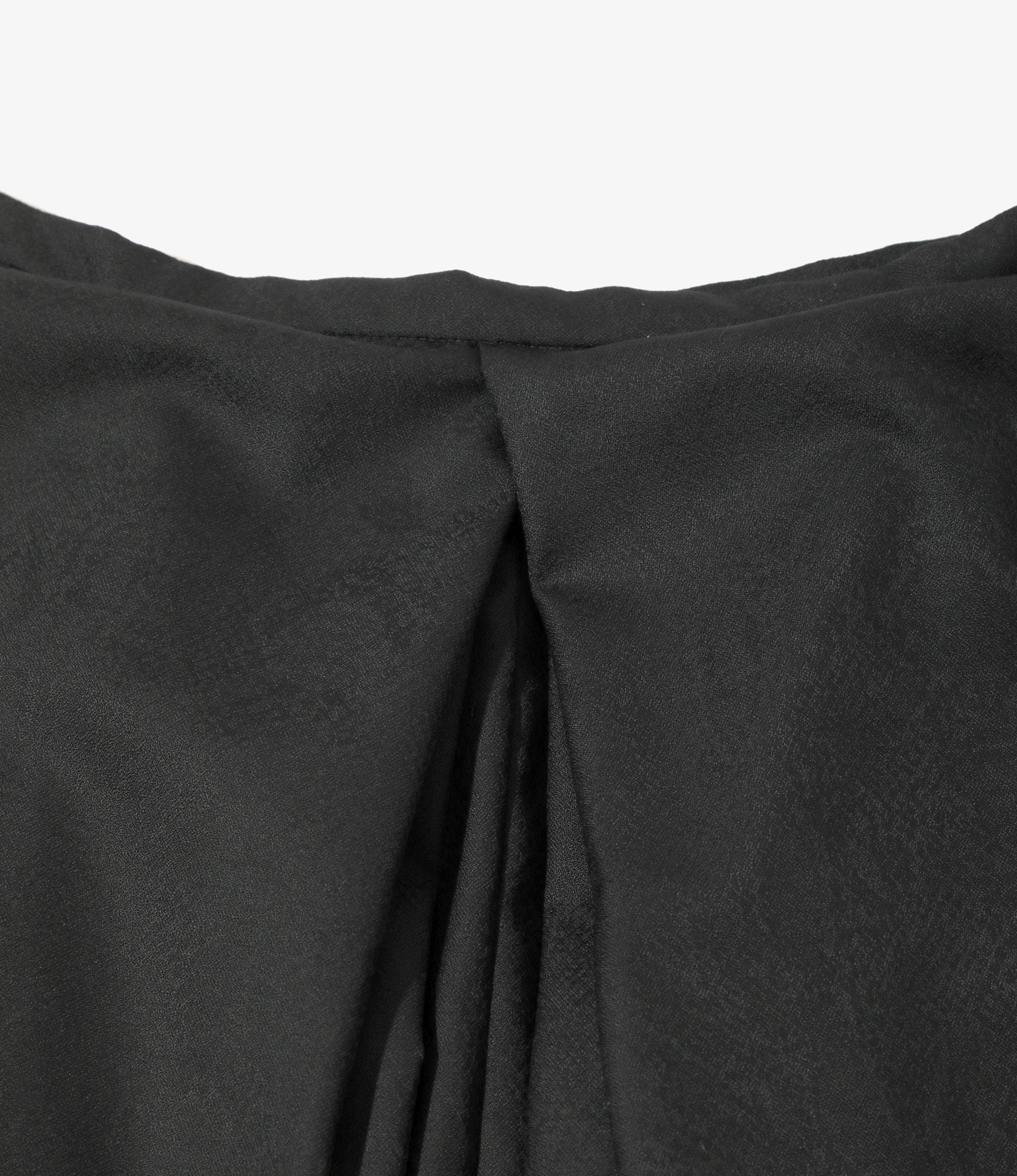 Hakama Pant - Black - Wool Python Jacquard