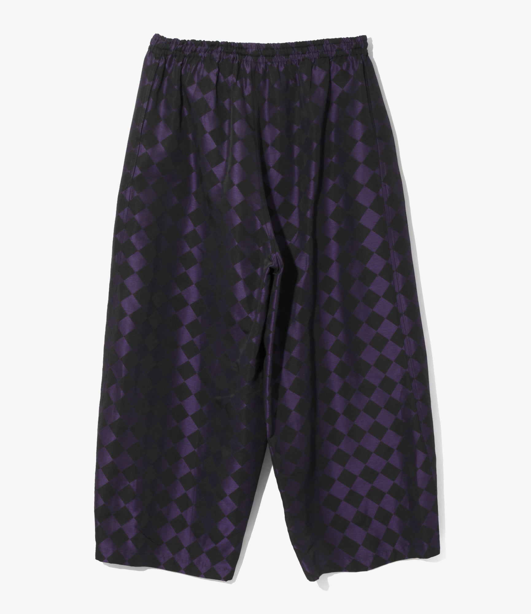 H.D. Pant - Purple / Black - PE/R Argyle Jacquard