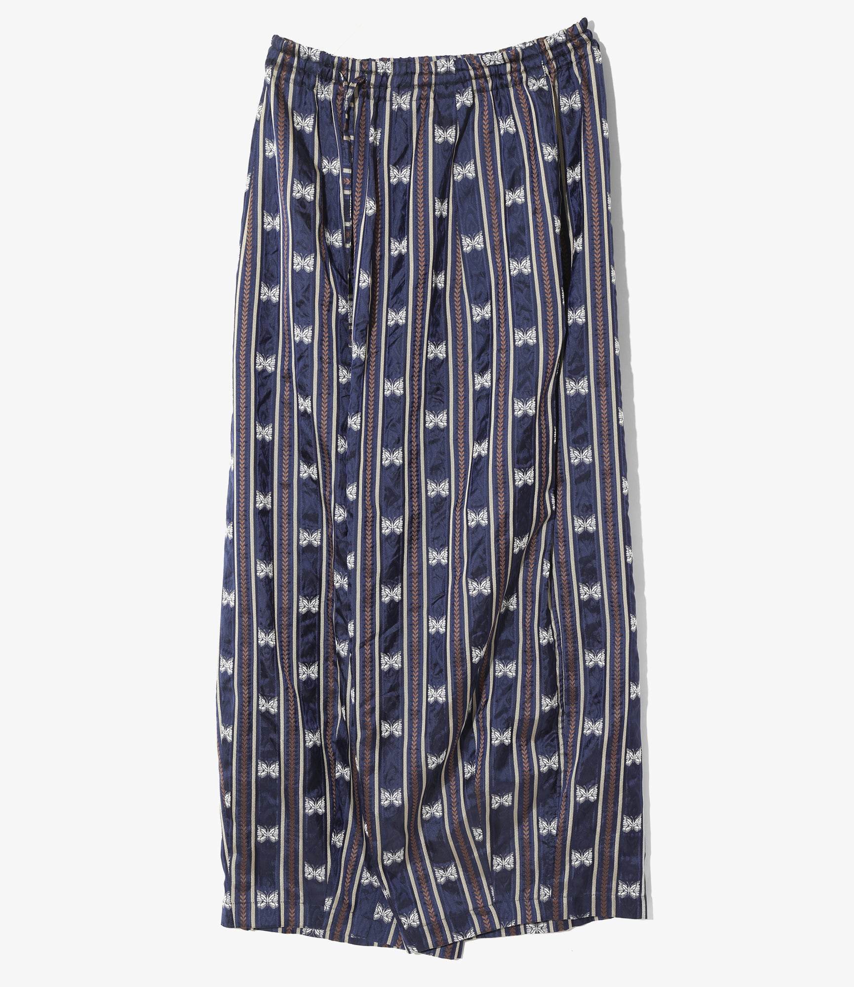 H.D. Pant - Navy - Papillon Stripe Jacquard