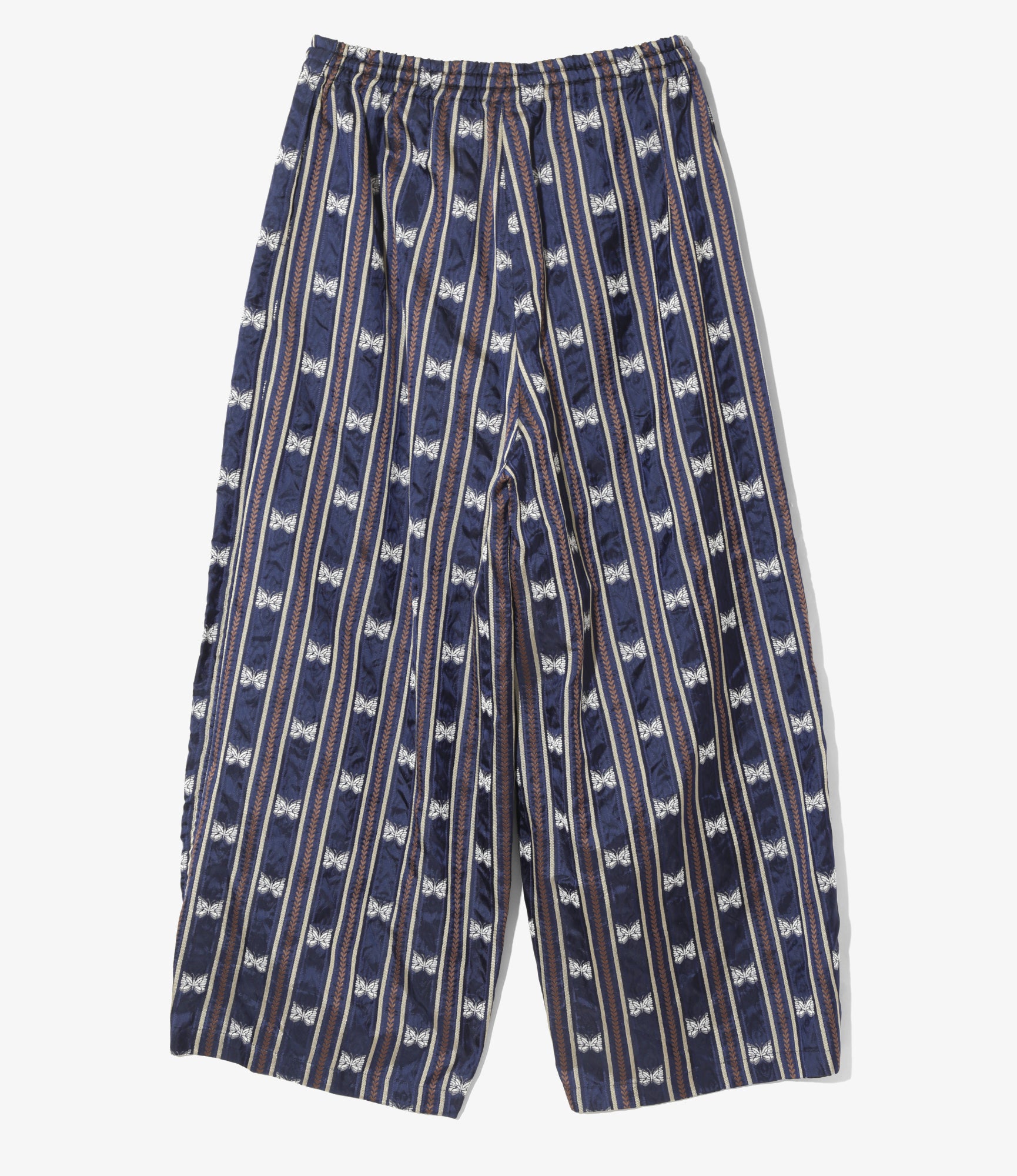 H.D. Pant - Navy - Papillon Stripe Jacquard