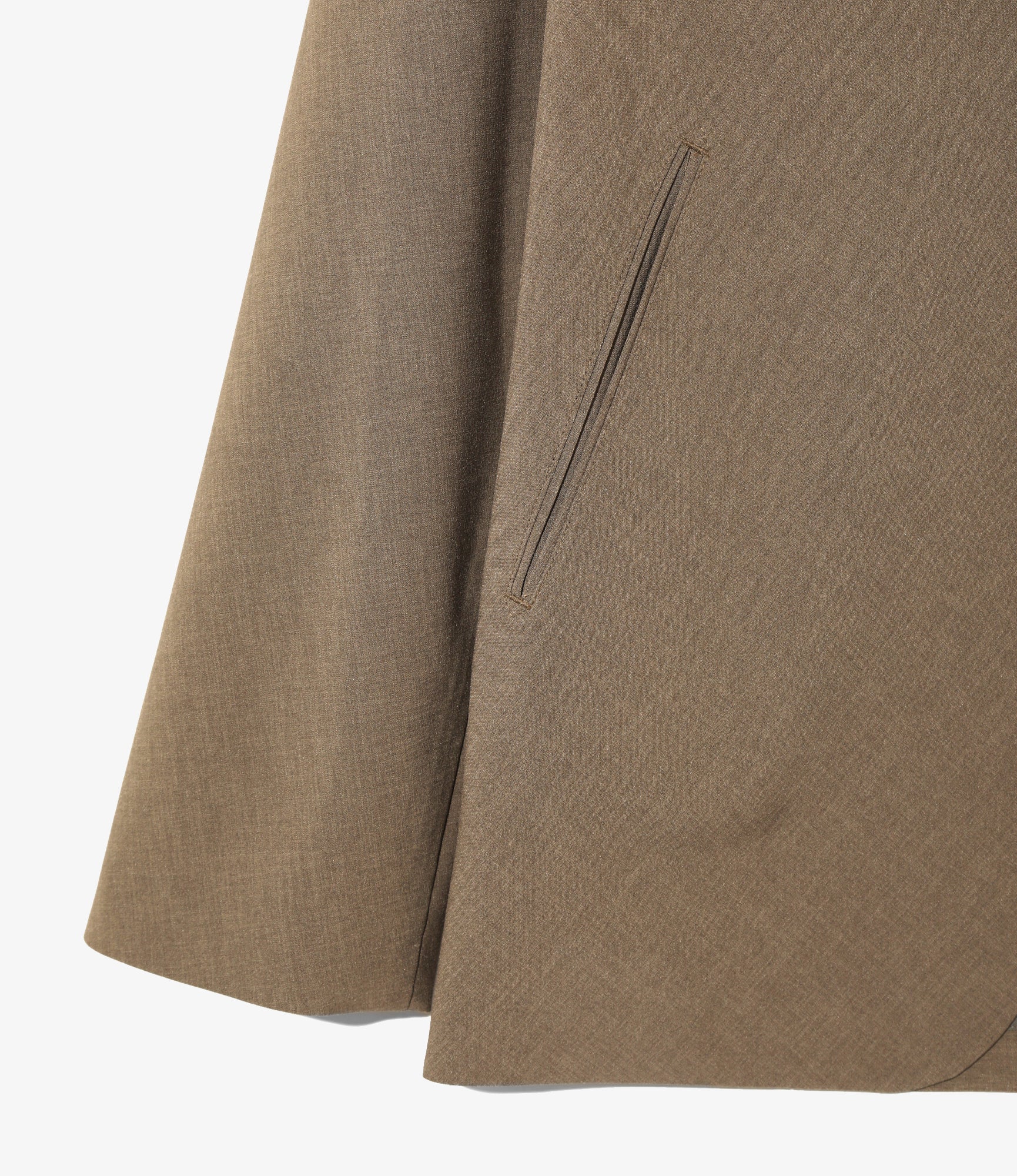 Miles Jacket - Brown - Poly Cloth
