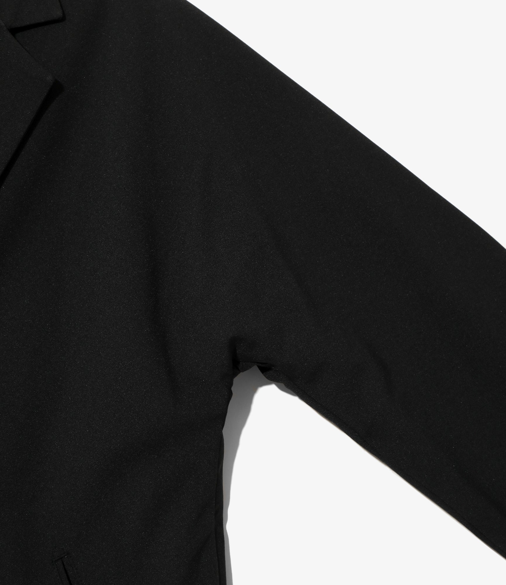 Miles Jacket - Black - Poly Cloth