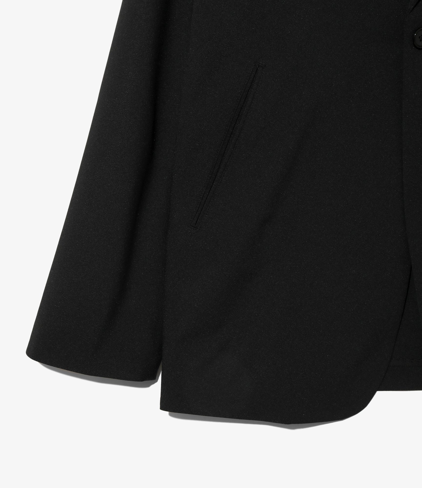 Miles Jacket - Black - Poly Cloth