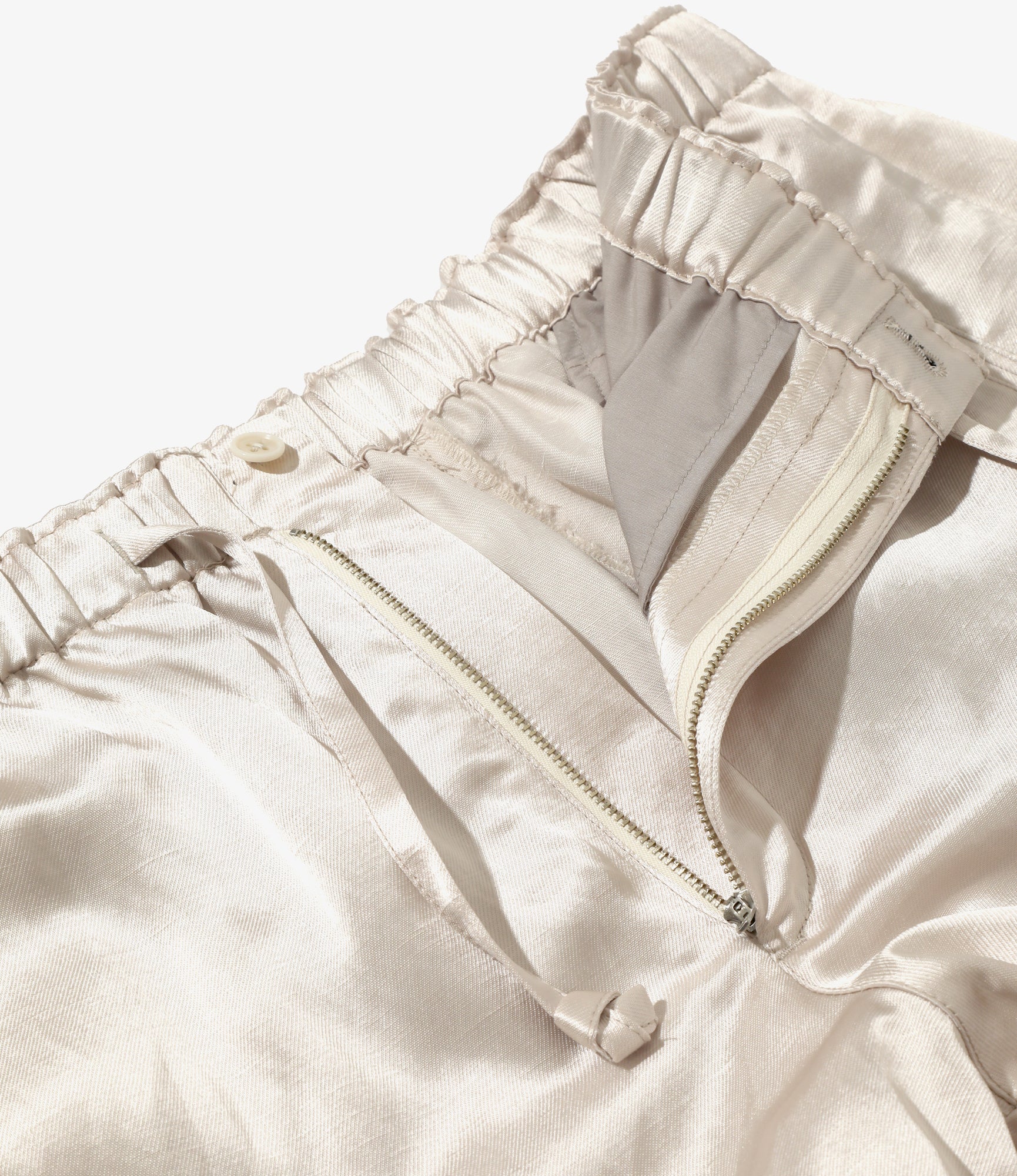 String Easy Pant - Beige - Bright Kersey