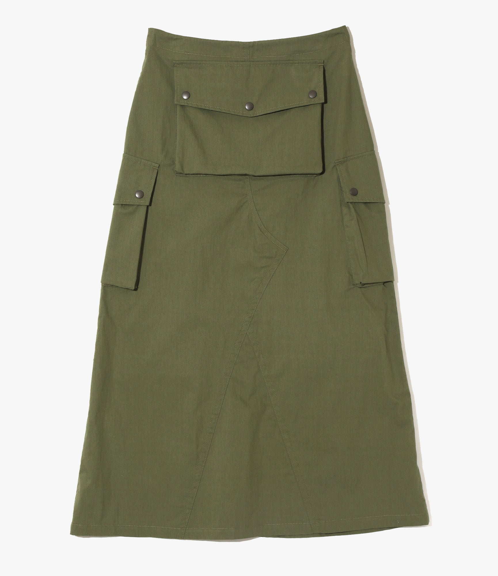 Field Skirt - Olive - C/N Oxford