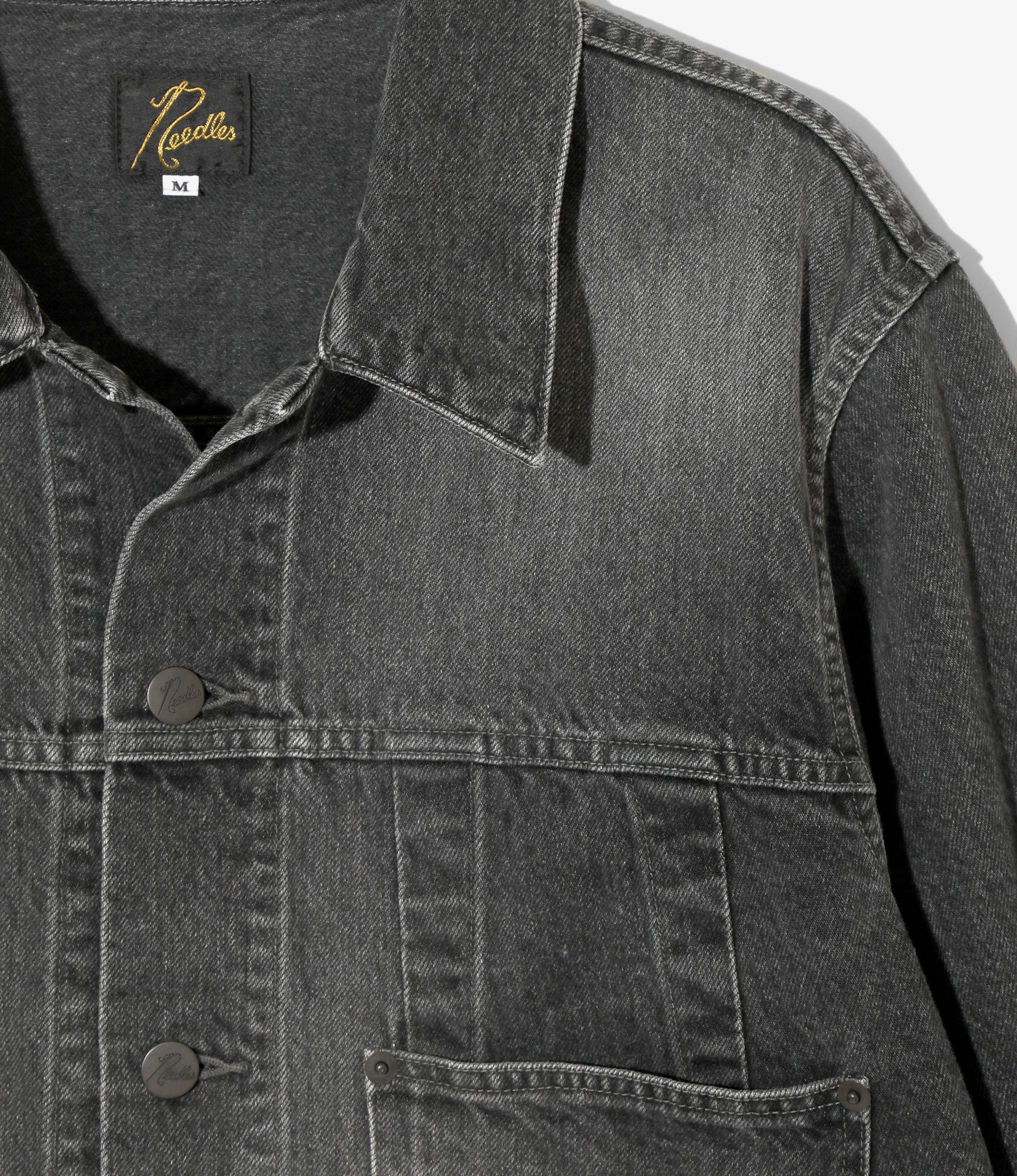 Darts Jean Jacket- Black - 12oz Denim