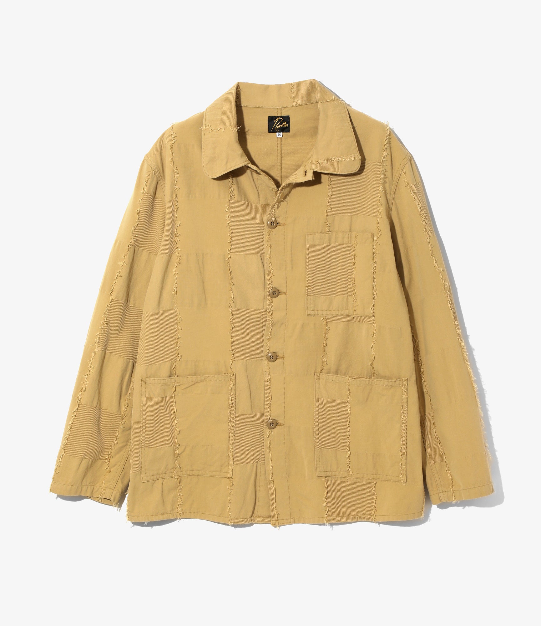 D.N. Coverall - Khaki - Ripstop Cut Jacquard