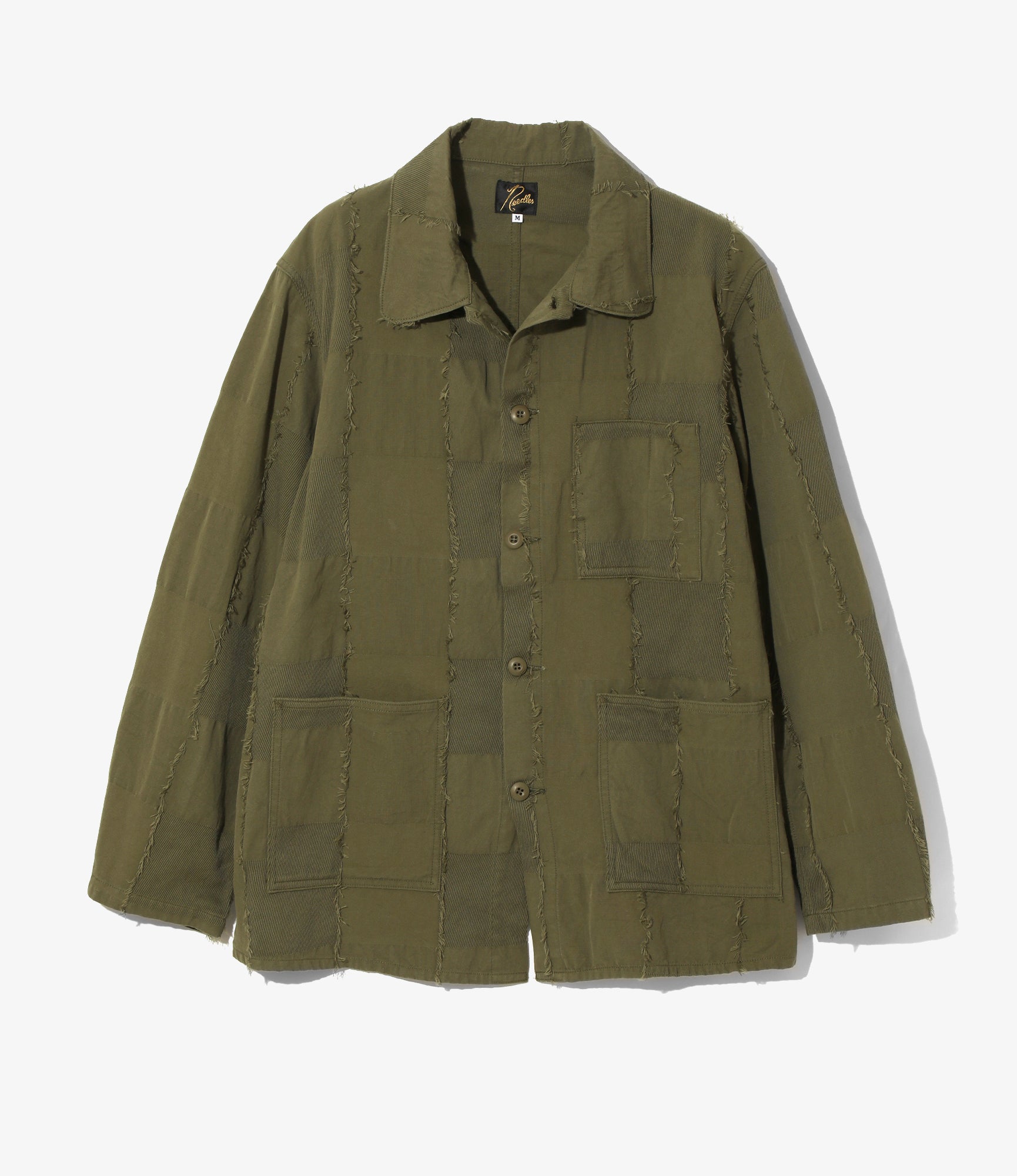 D.N. Coverall - Olive - Ripstop Cut Jacquard