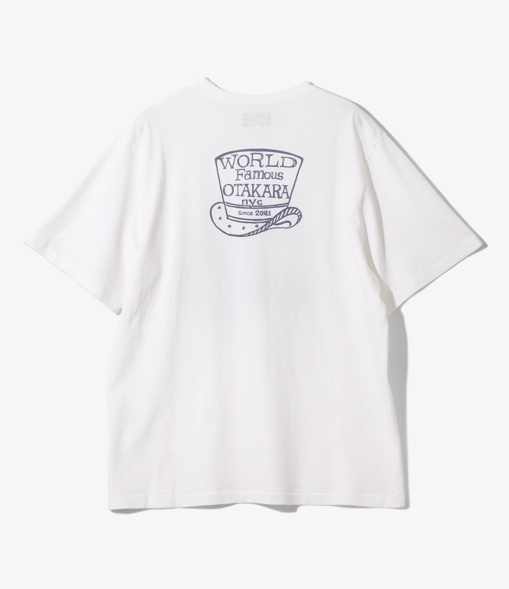Printed Tee - White - World Famous