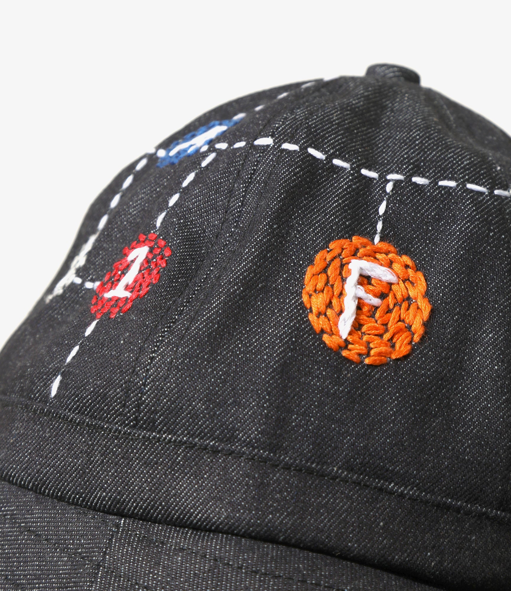 Embroidered Hat - Indigo - Big Apple Metro