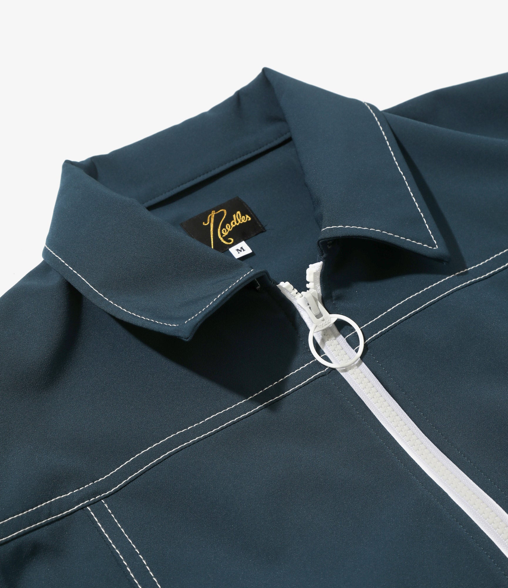 Stitched Sport Jacket - Navy - Poly Light Double Cloth