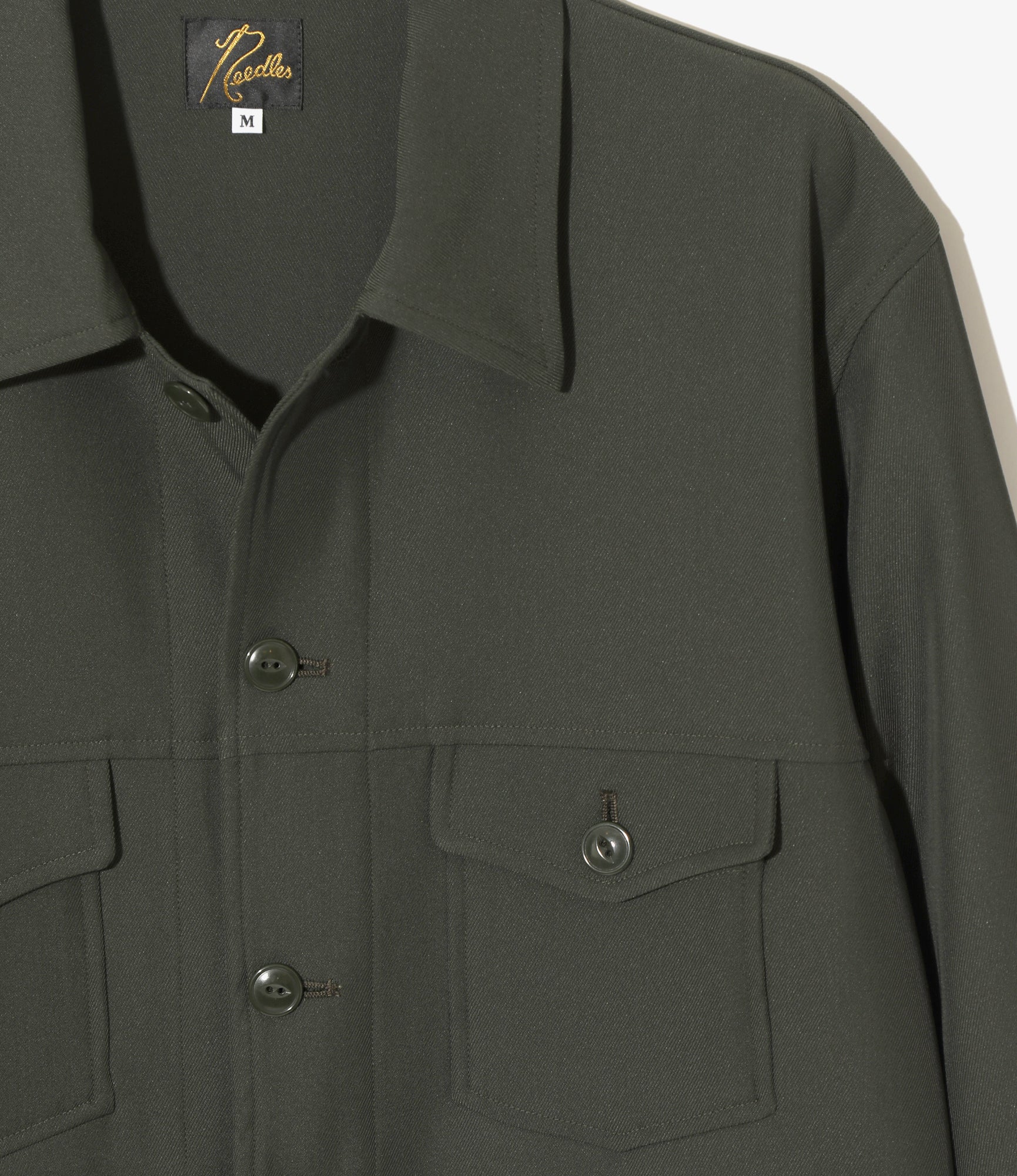 Utility Shirt - Green - Cavalry Twill