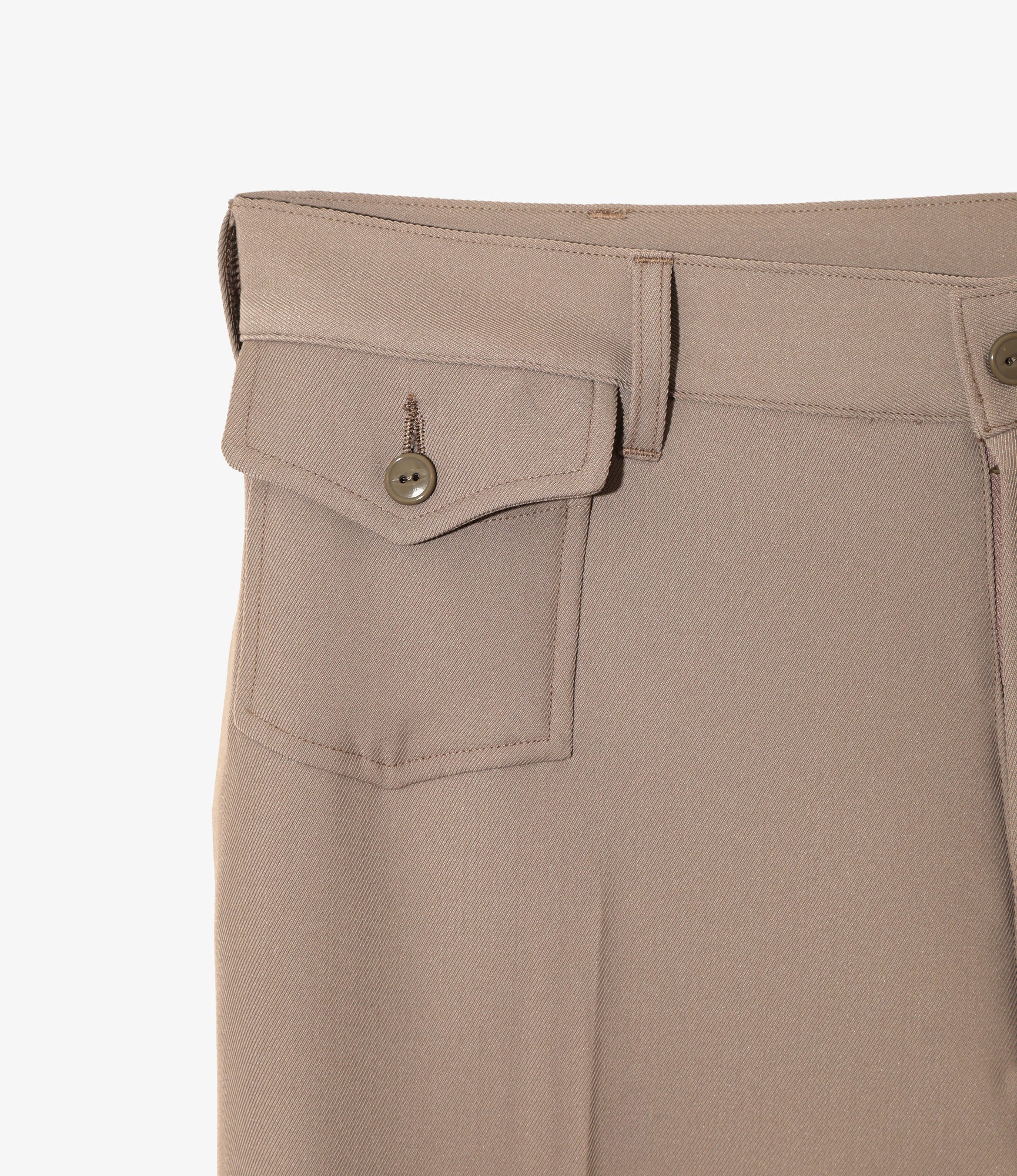 Boot-Cut Utility Pant - Taupe - Cavalry Twill