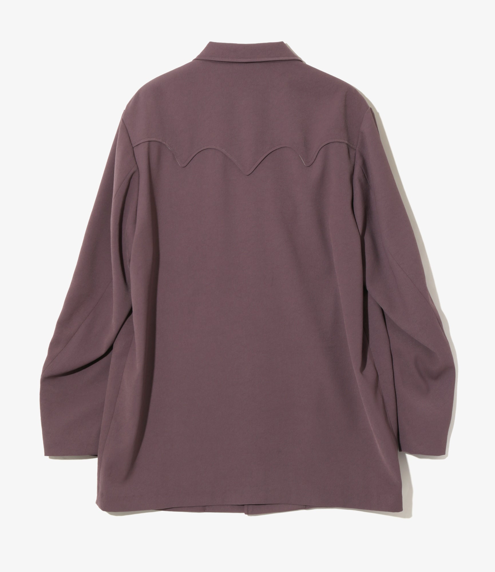Rancher Coat - Purple - Poly Twill