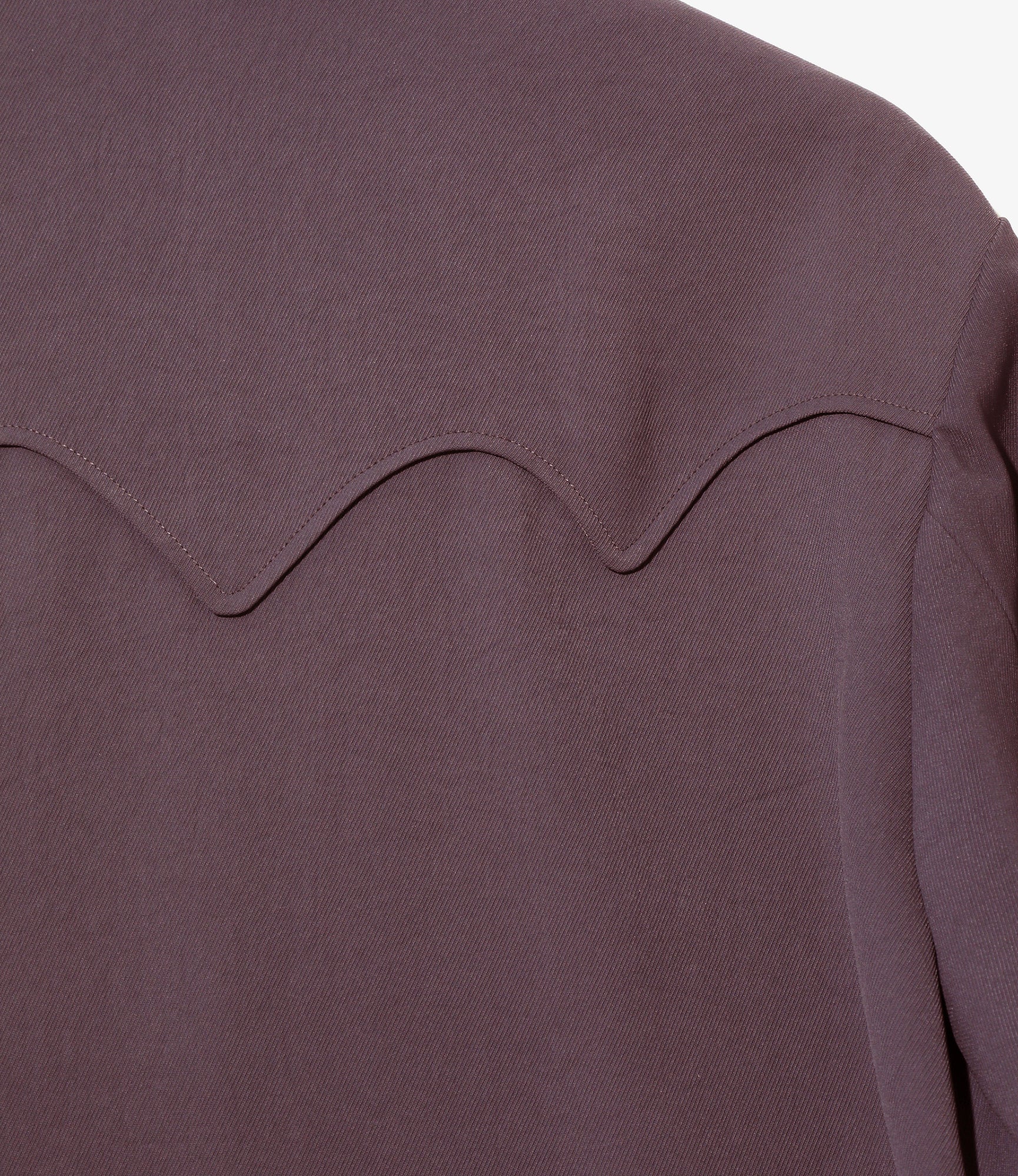 Rancher Coat - Purple - Poly Twill