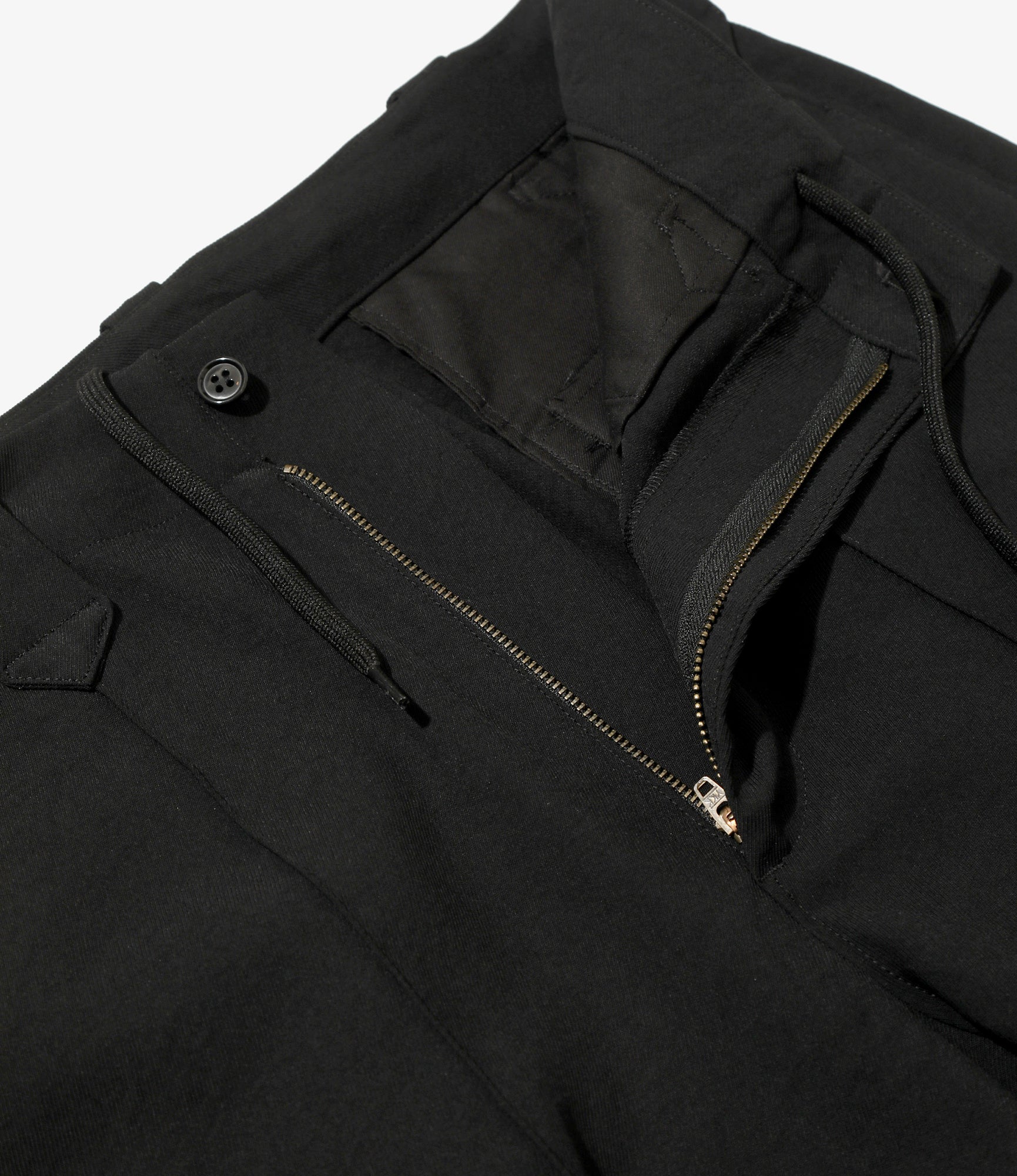 Western Leisure Pant - Black - Poly Twill